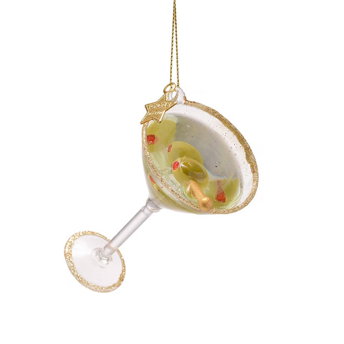 Classic Martini Cocktail Ornament