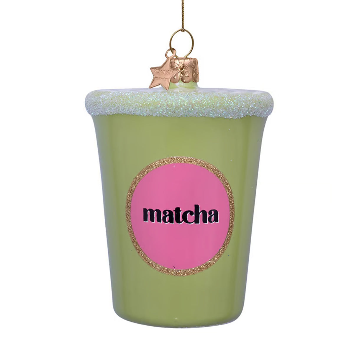 Matcha Tea Latte Ornament