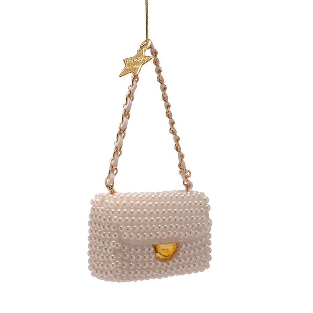 Fashion Bag with Pearls Ornament