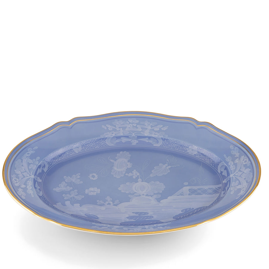 Oriente Italiano Pervinca Oval Platter