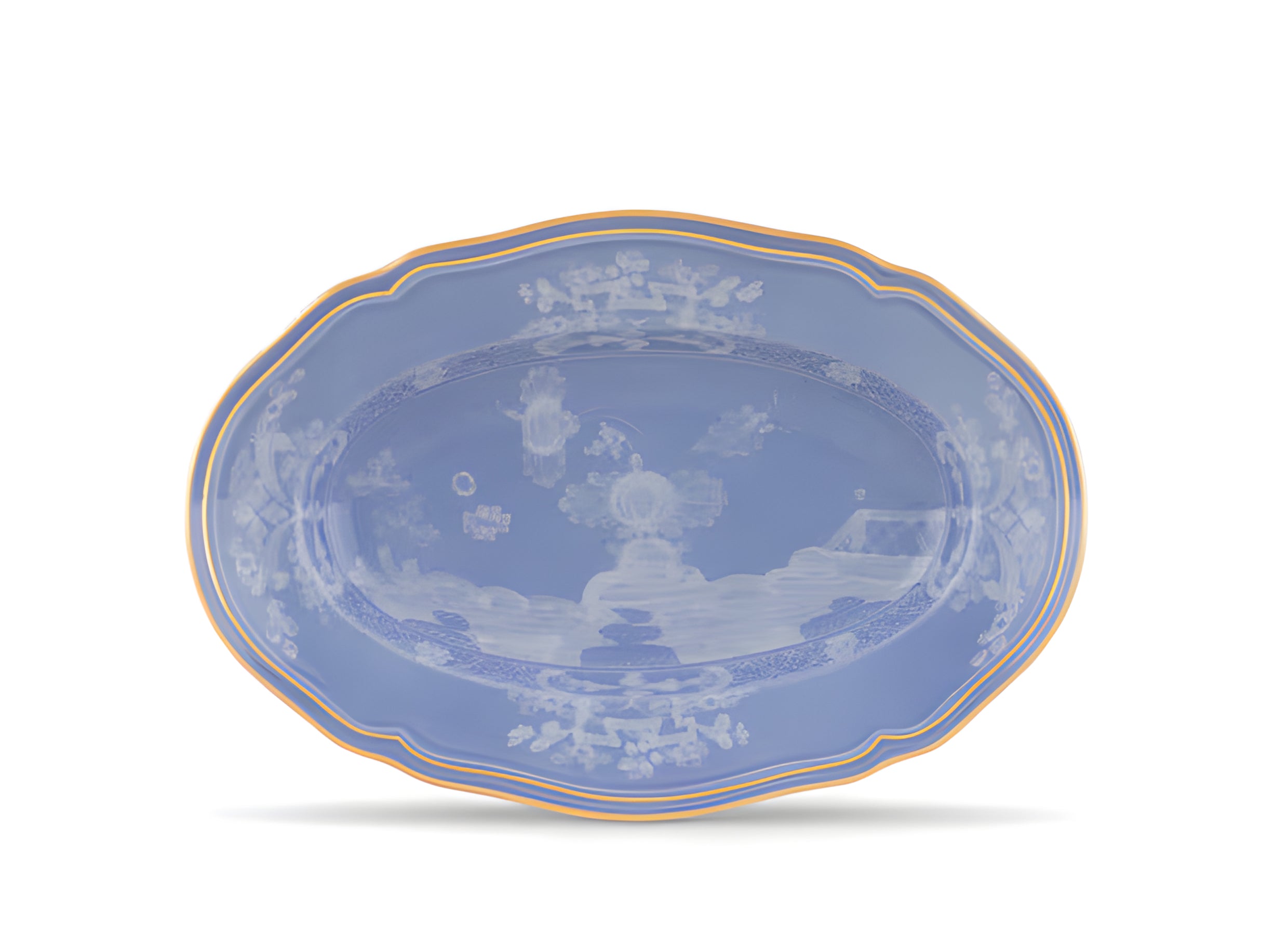 Oriente Italiano Pervinca Oval Platter