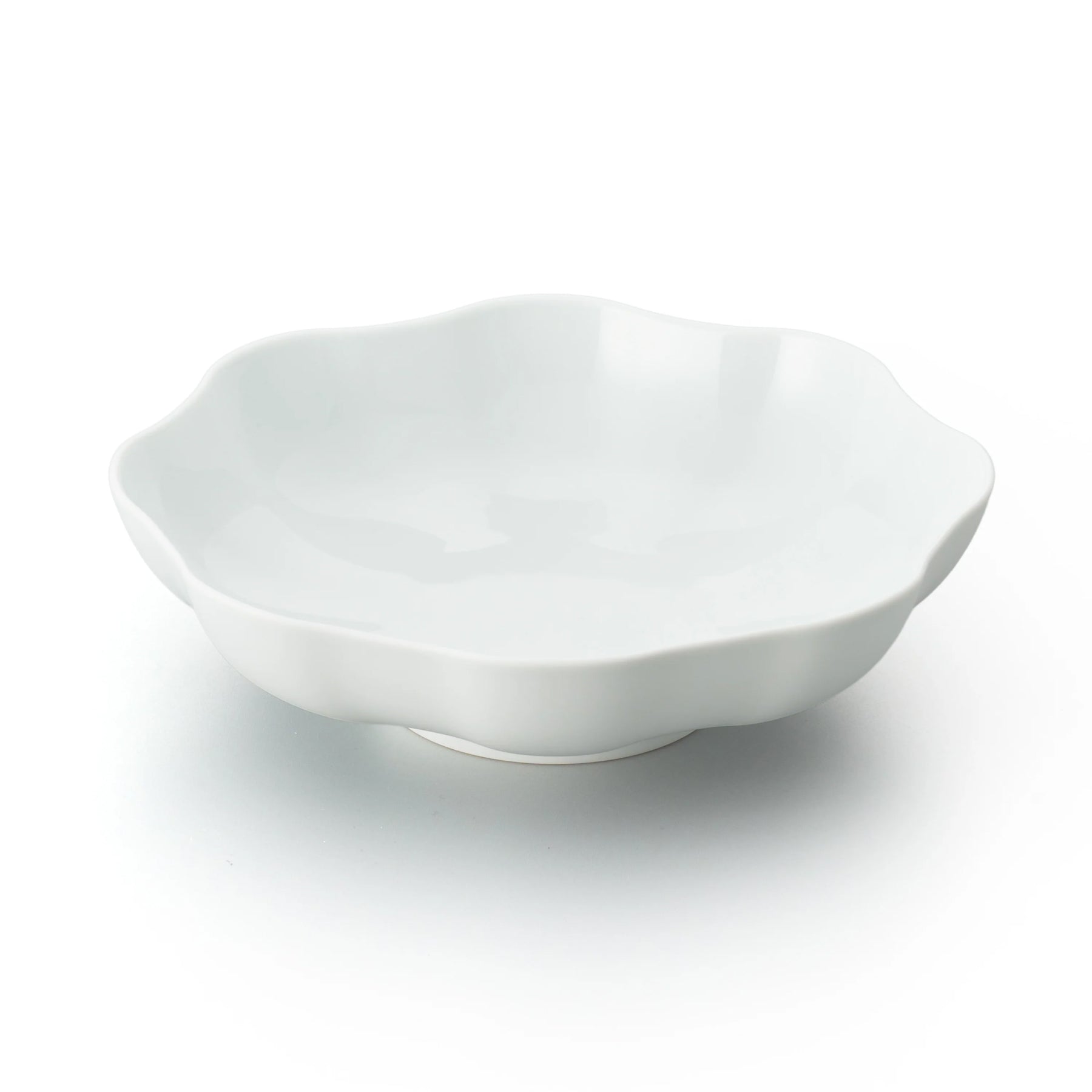 Porcelain Pottery Bowl L White