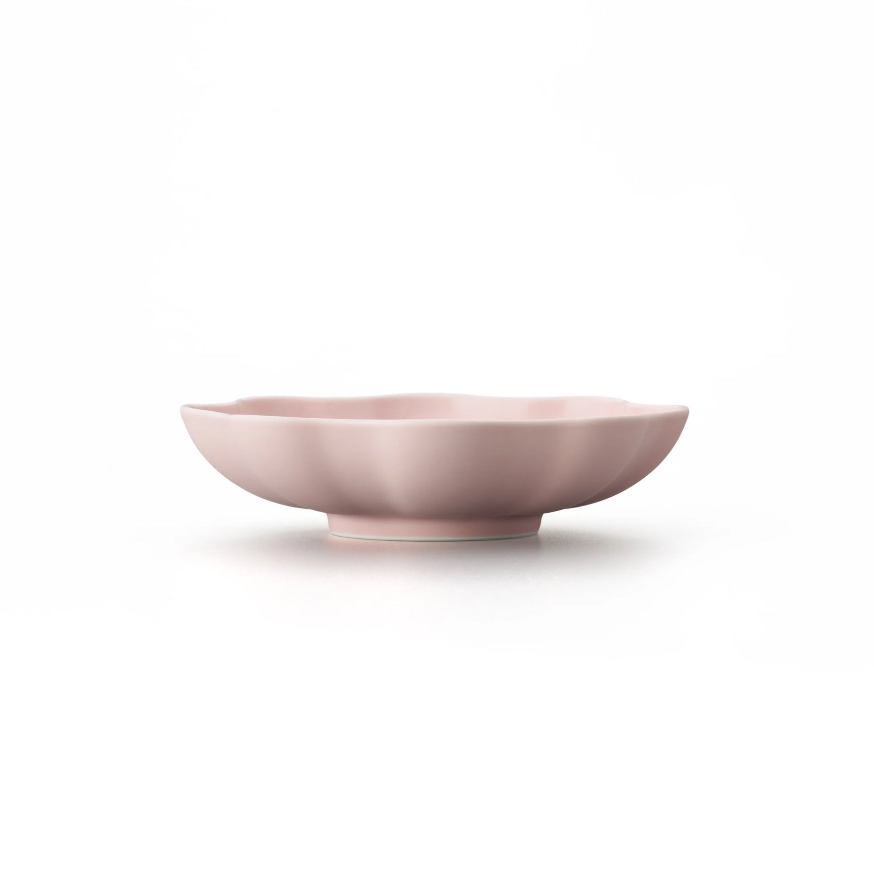 Porcelain Pottery Bowl M Eggshell Pink