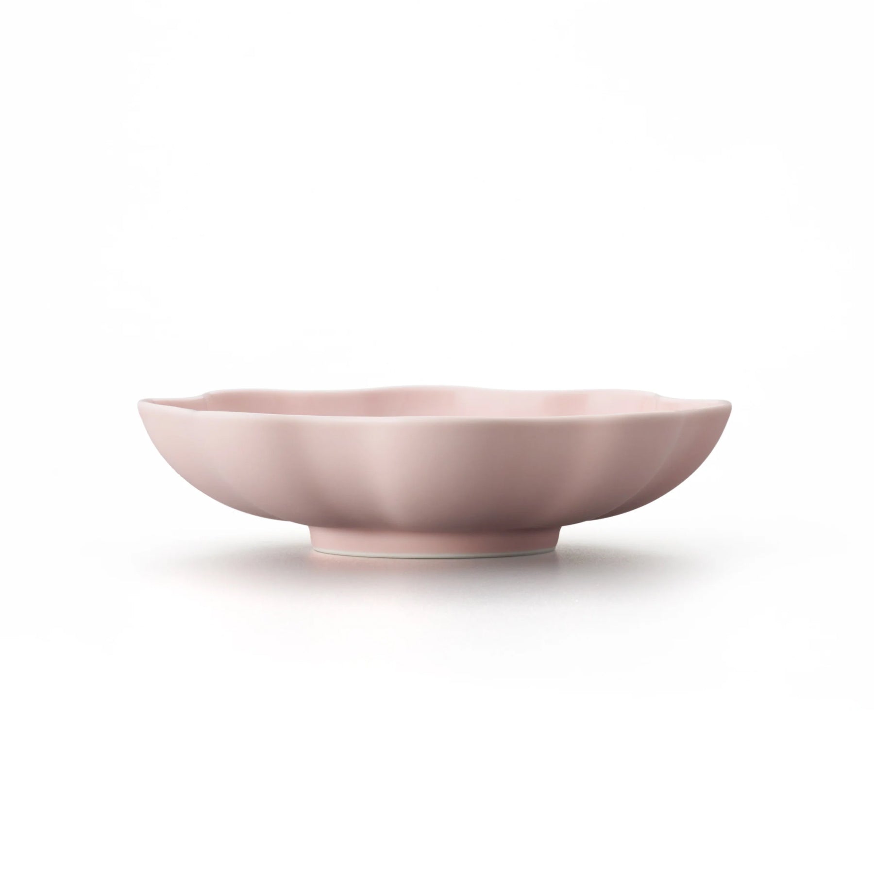 Porcelain Pottery Bowl M Eggshell Pink