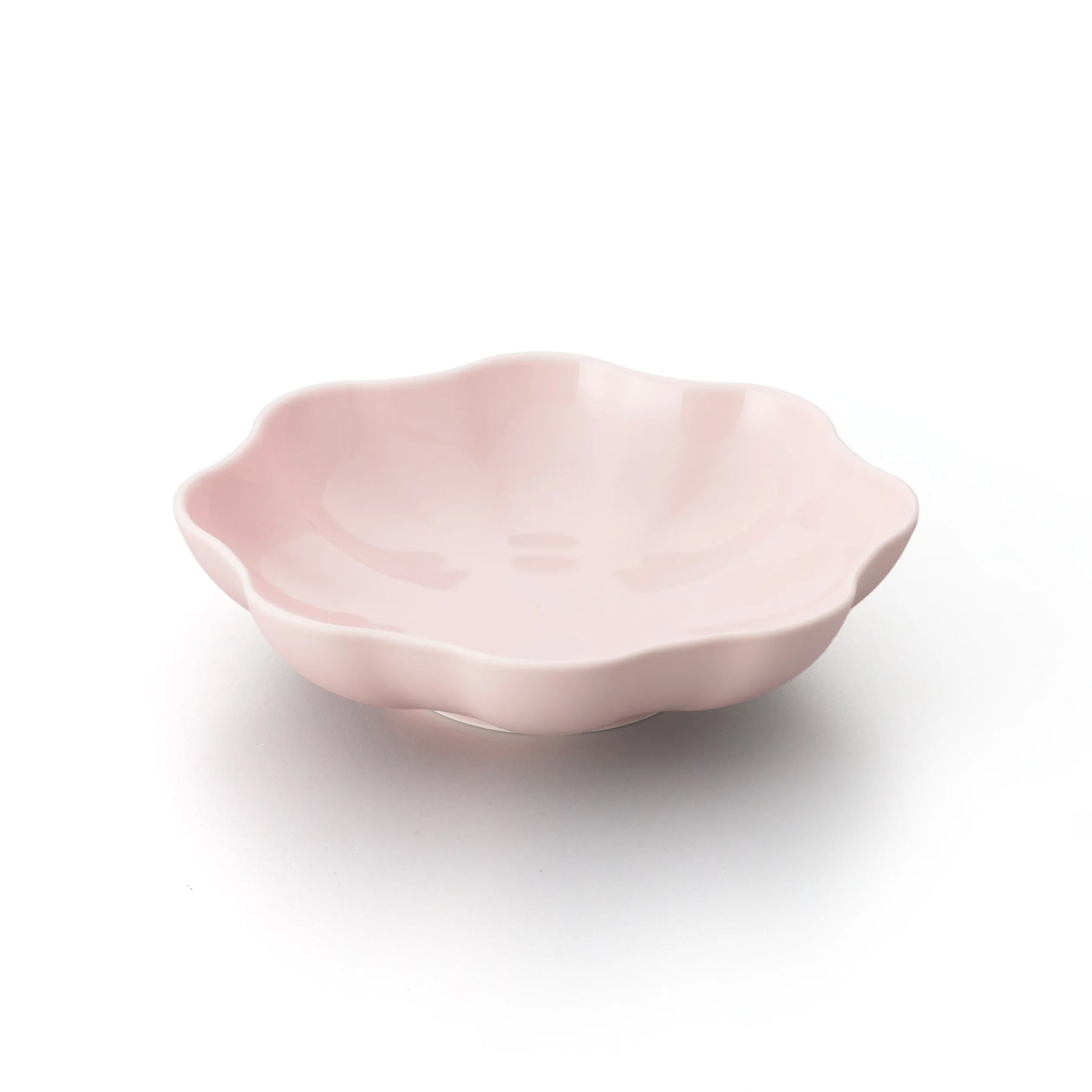 Porcelain Pottery Bowl M Eggshell Pink
