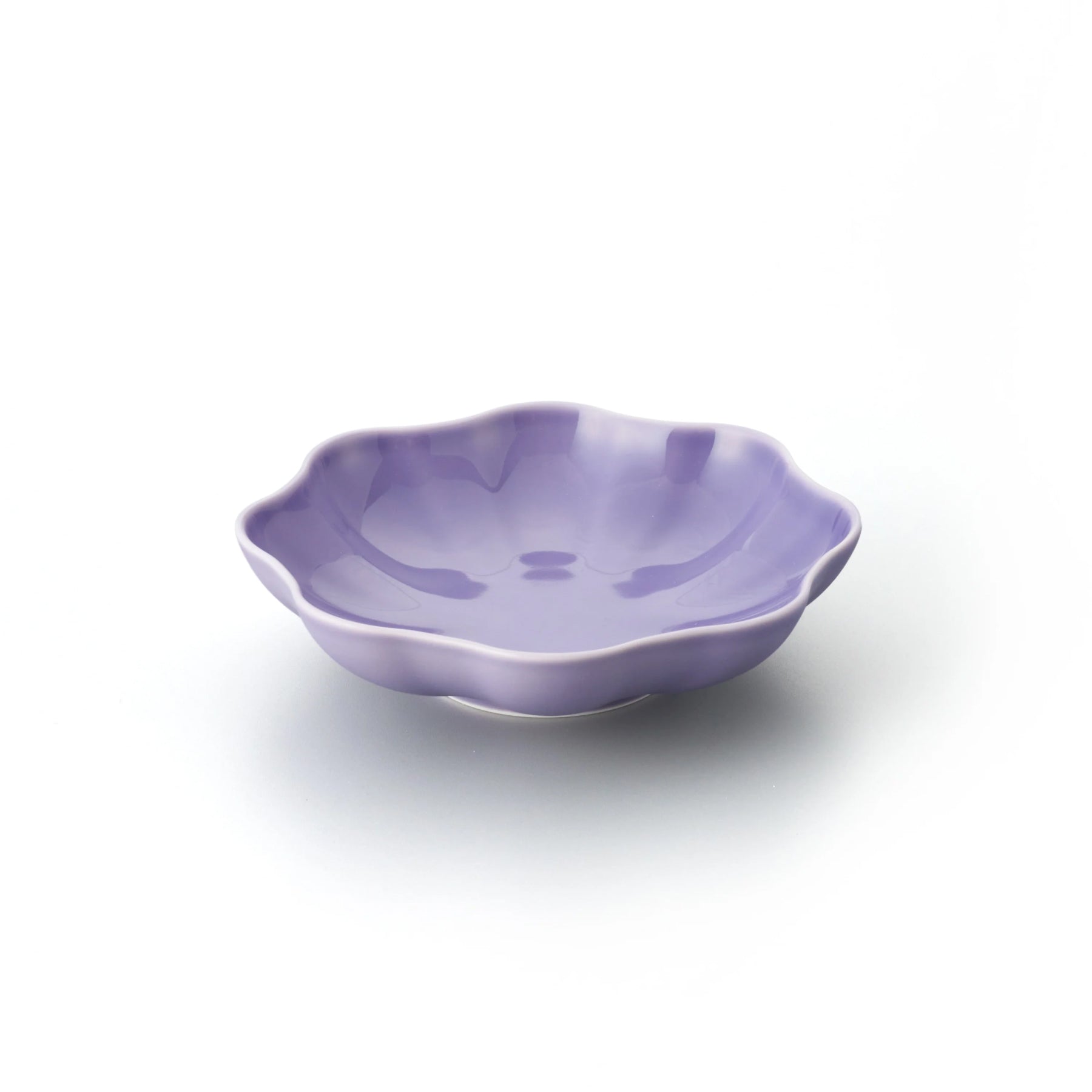 Porcelain Pottery Bowl M Lavender Frost