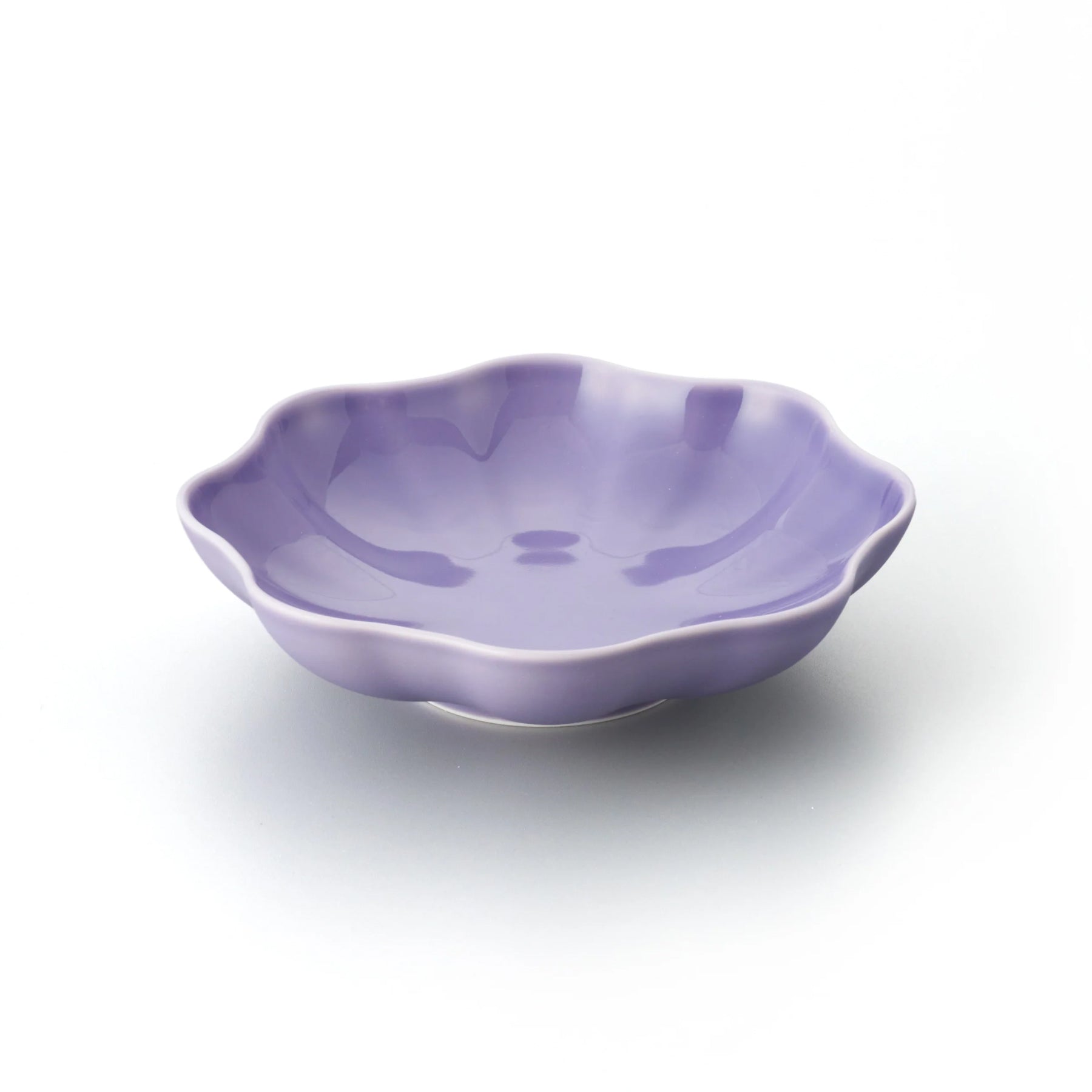Porcelain Pottery Bowl M Lavender Frost