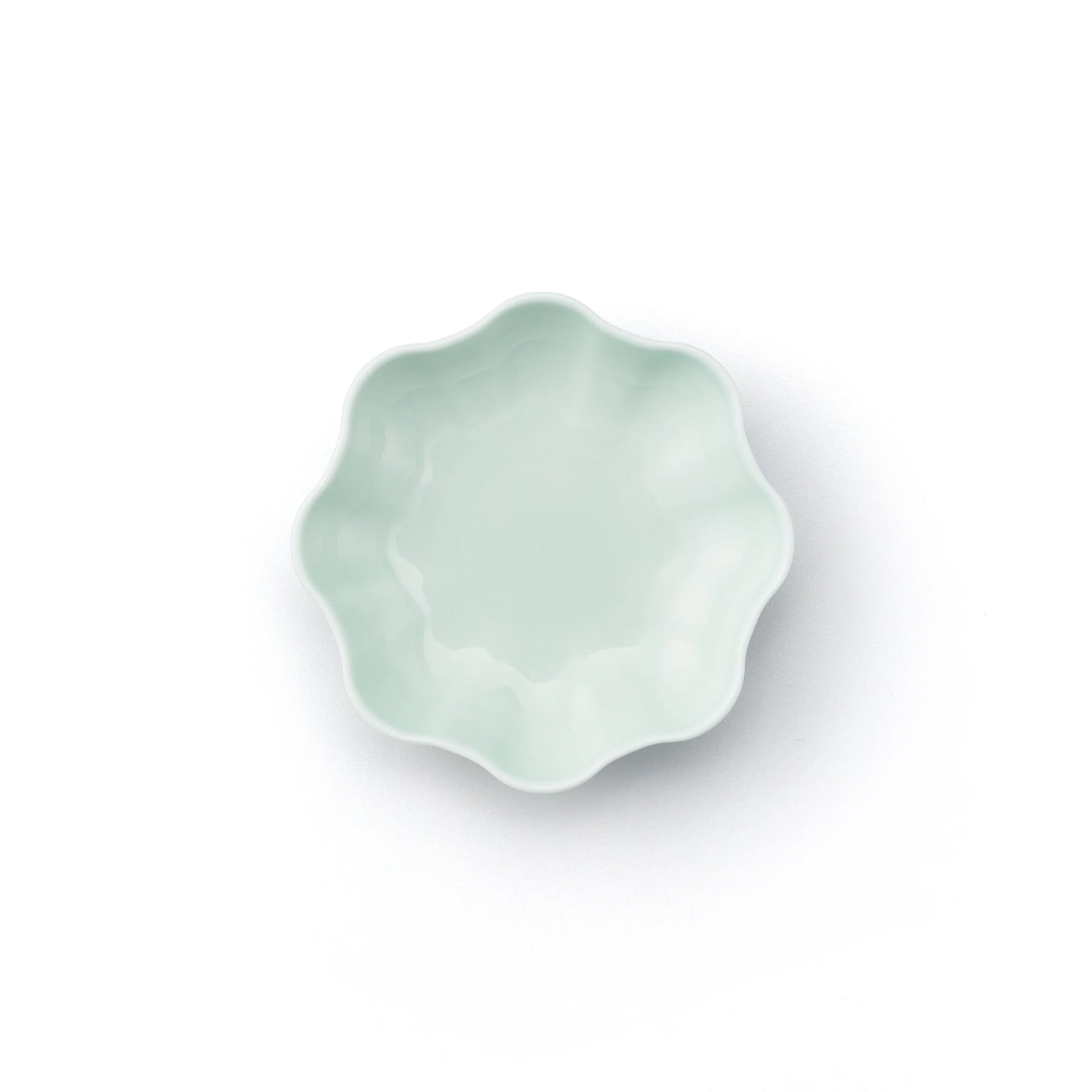 Porcelain Pottery Bowl S Clearly Aqua