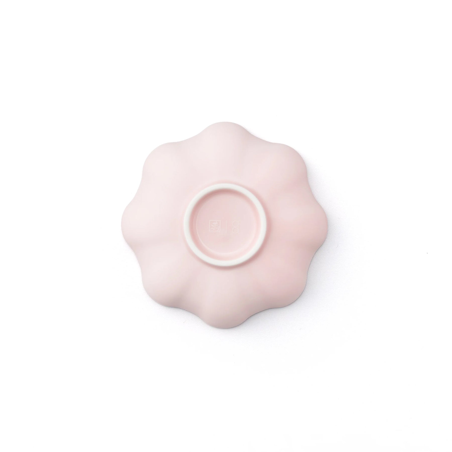 Porcelain Pottery Bowl S Eggshell Pink