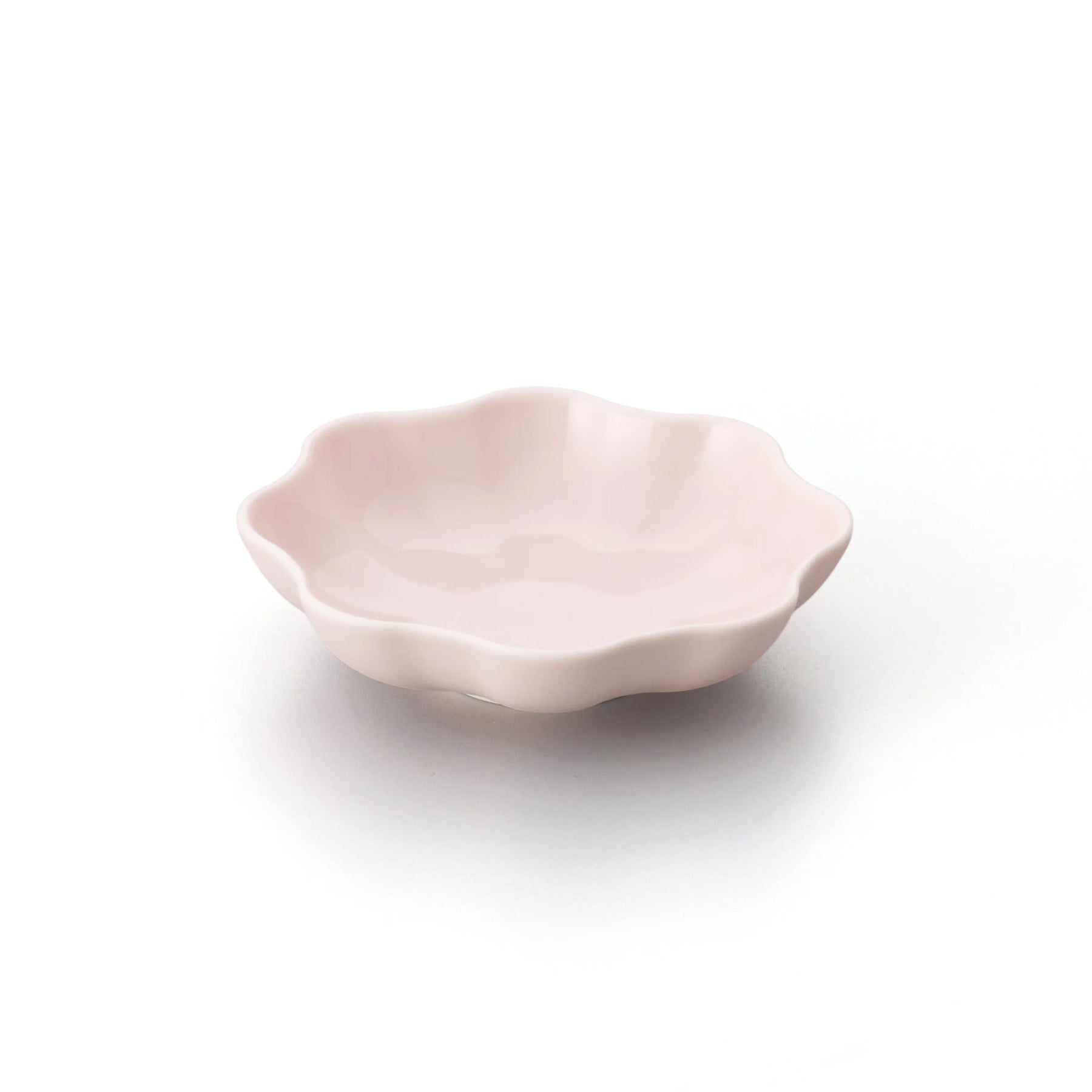 Porcelain Pottery Bowl S Eggshell Pink