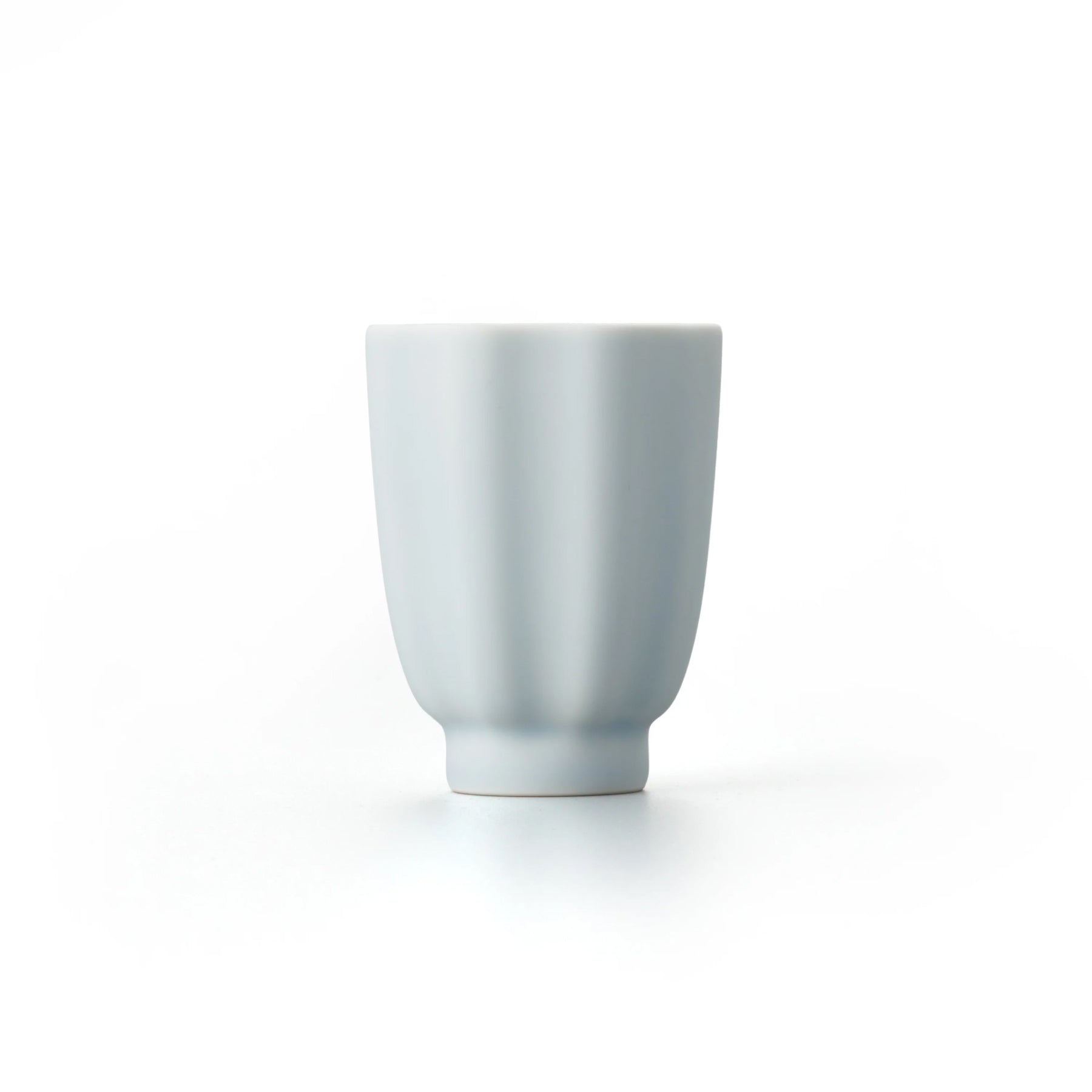 Porcelain Pottery Tea Cup Opalin Blue