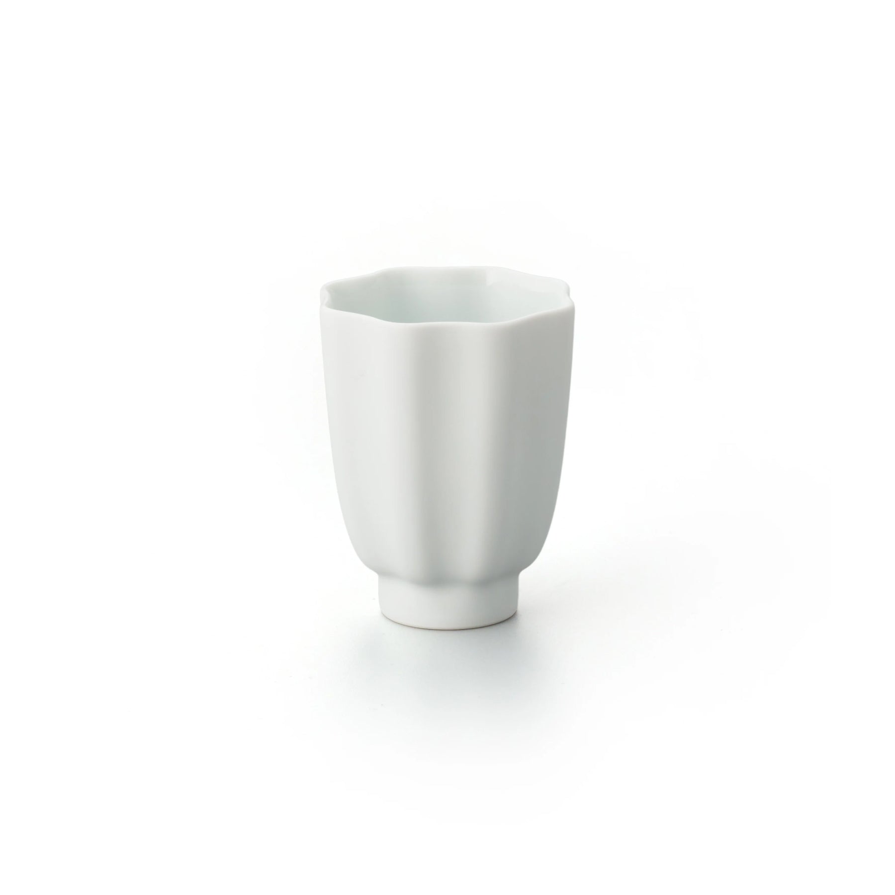 Porcelain Pottery Tea Cup White