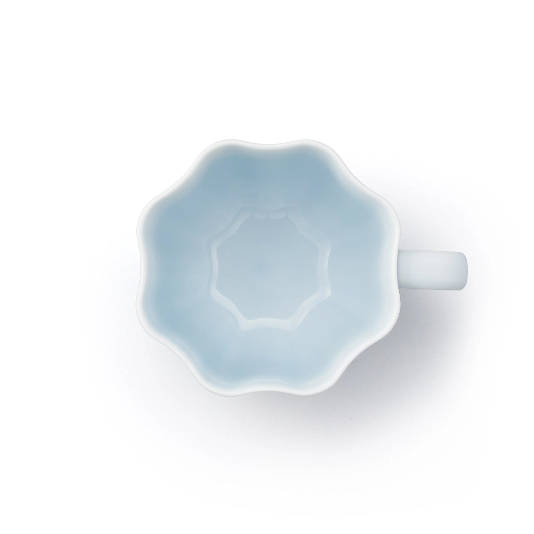 Porcelain Pottery Tea Mug Opalin Blue