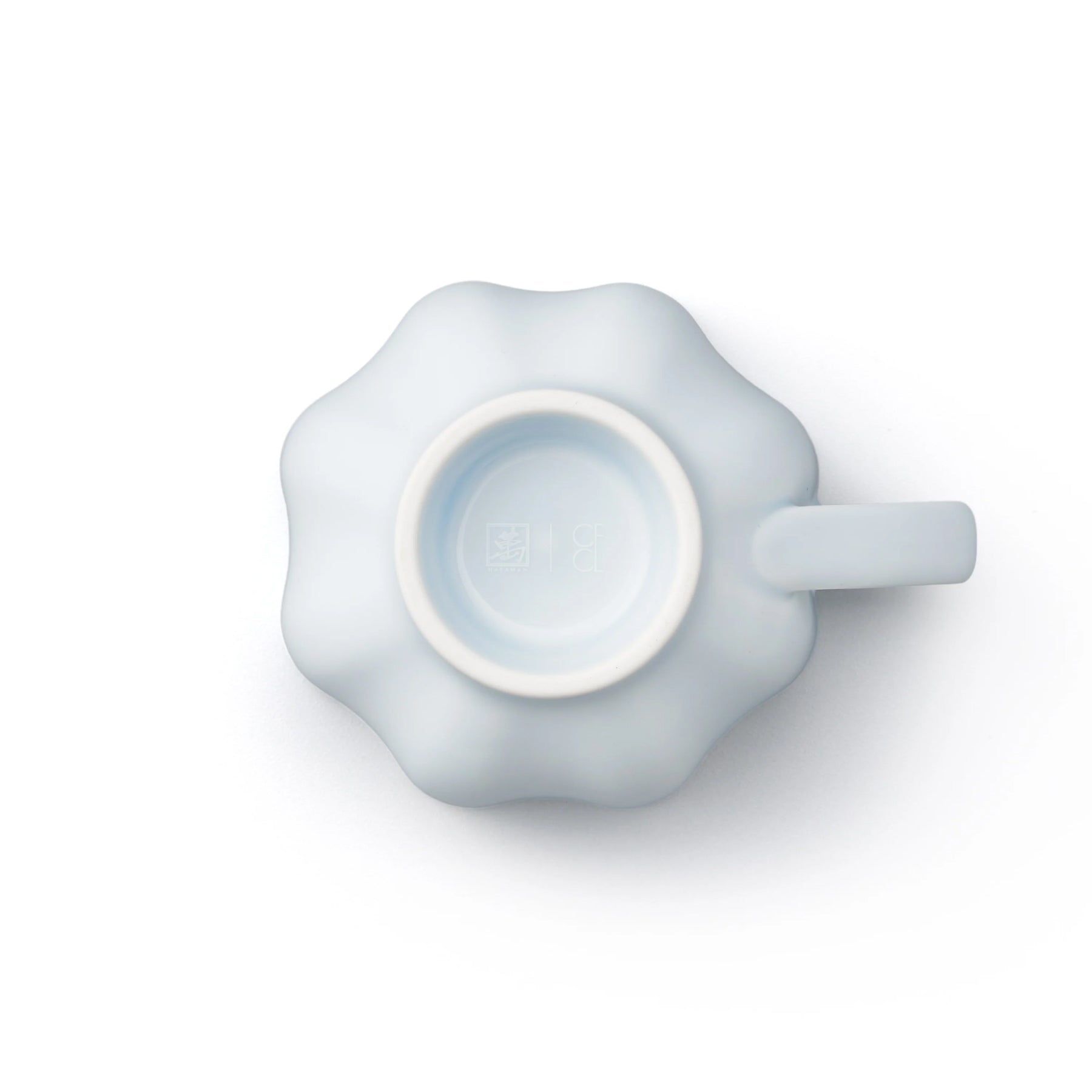 Porcelain Pottery Tea Mug Opalin Blue