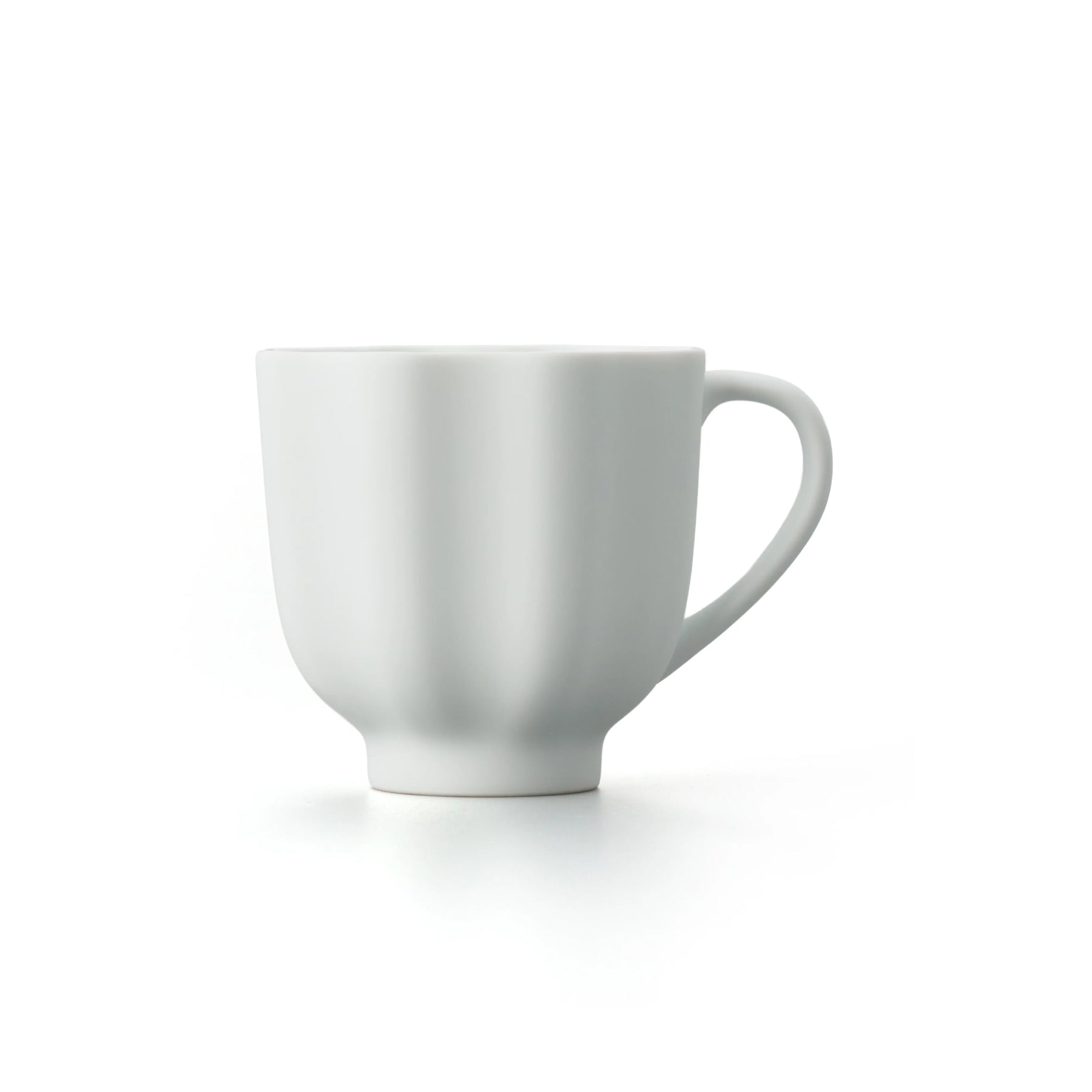 Porcelain Pottery Tea Mug White
