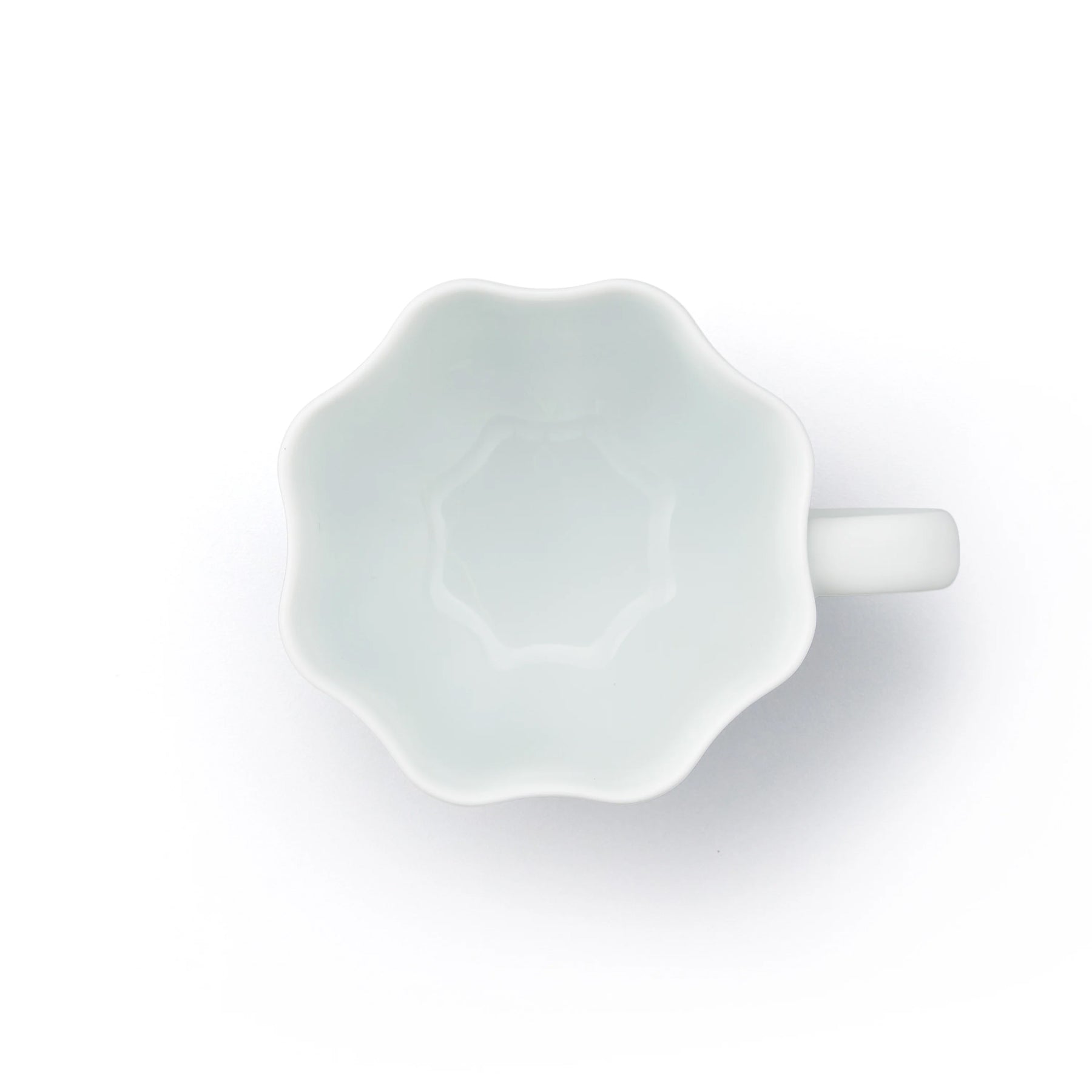Porcelain Pottery Tea Mug White