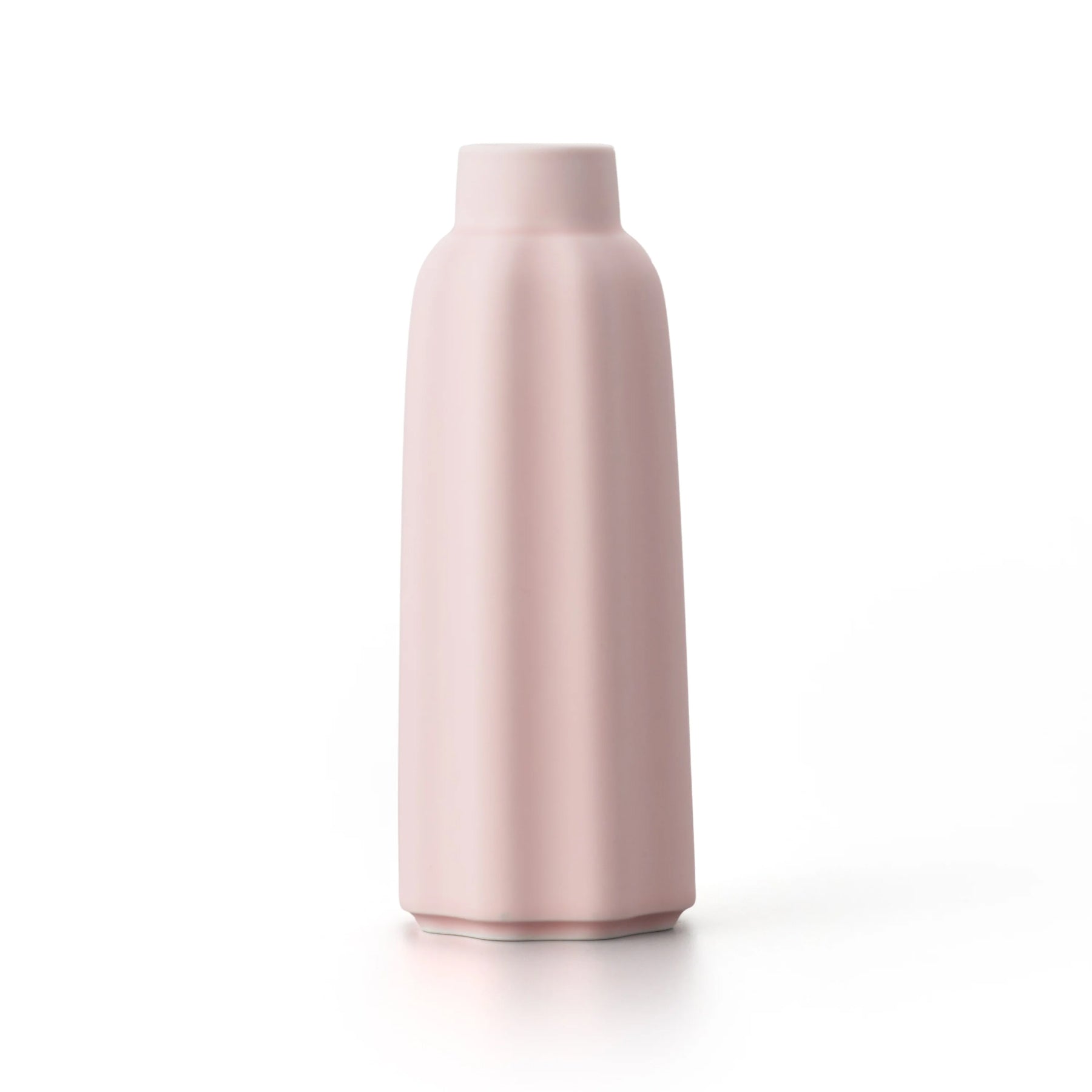 Porcelain Pottery Vase Eggshell Pink