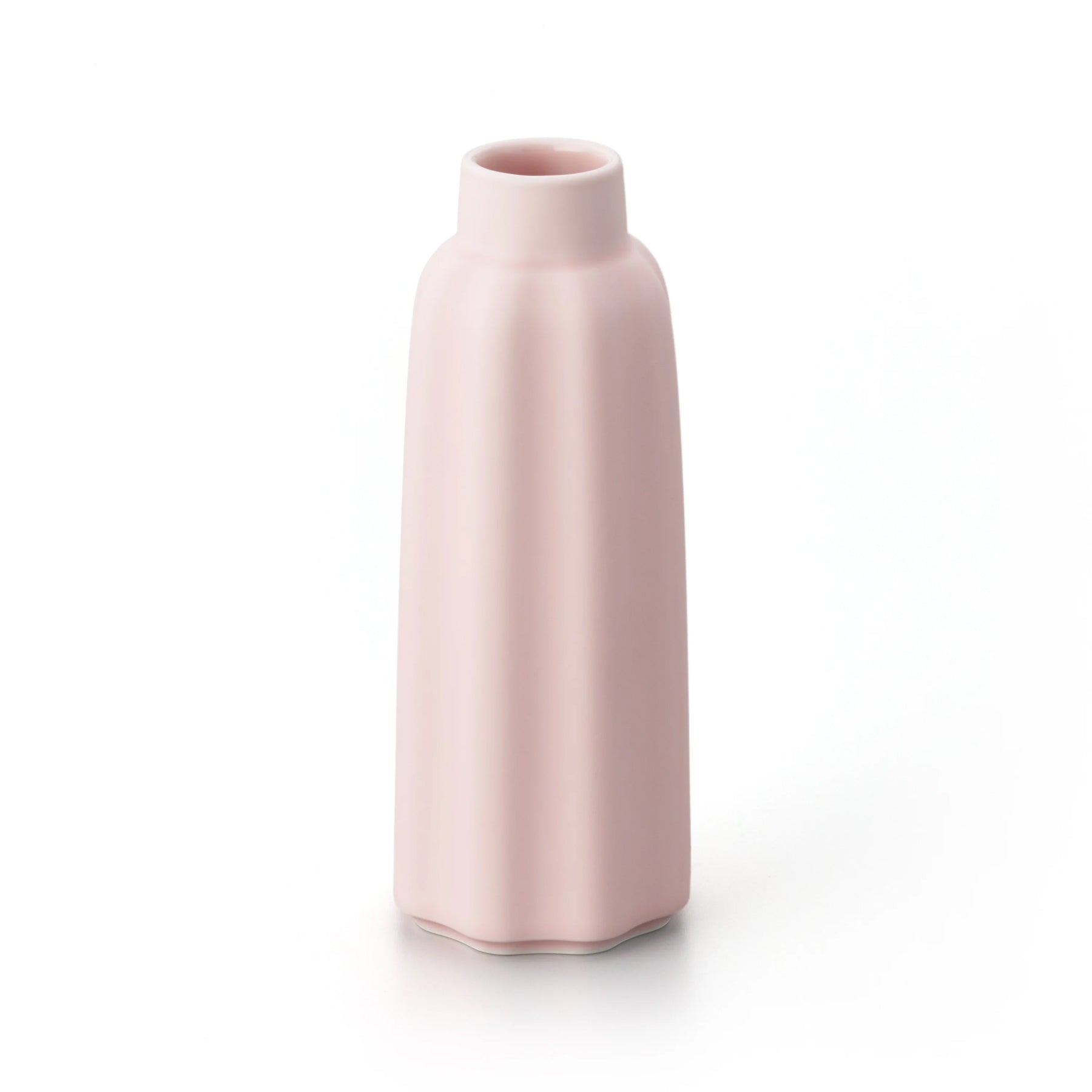 Porcelain Pottery Vase Eggshell Pink