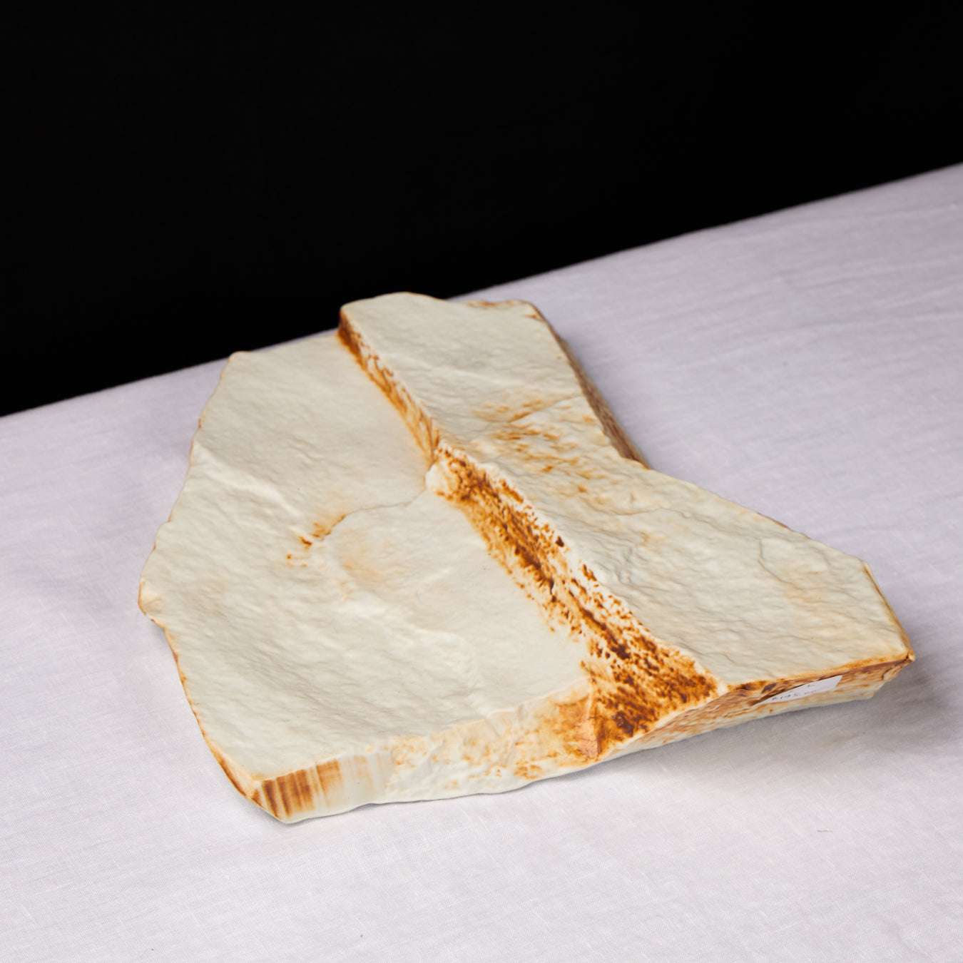 Iron Brown Porcelain Stage Plates