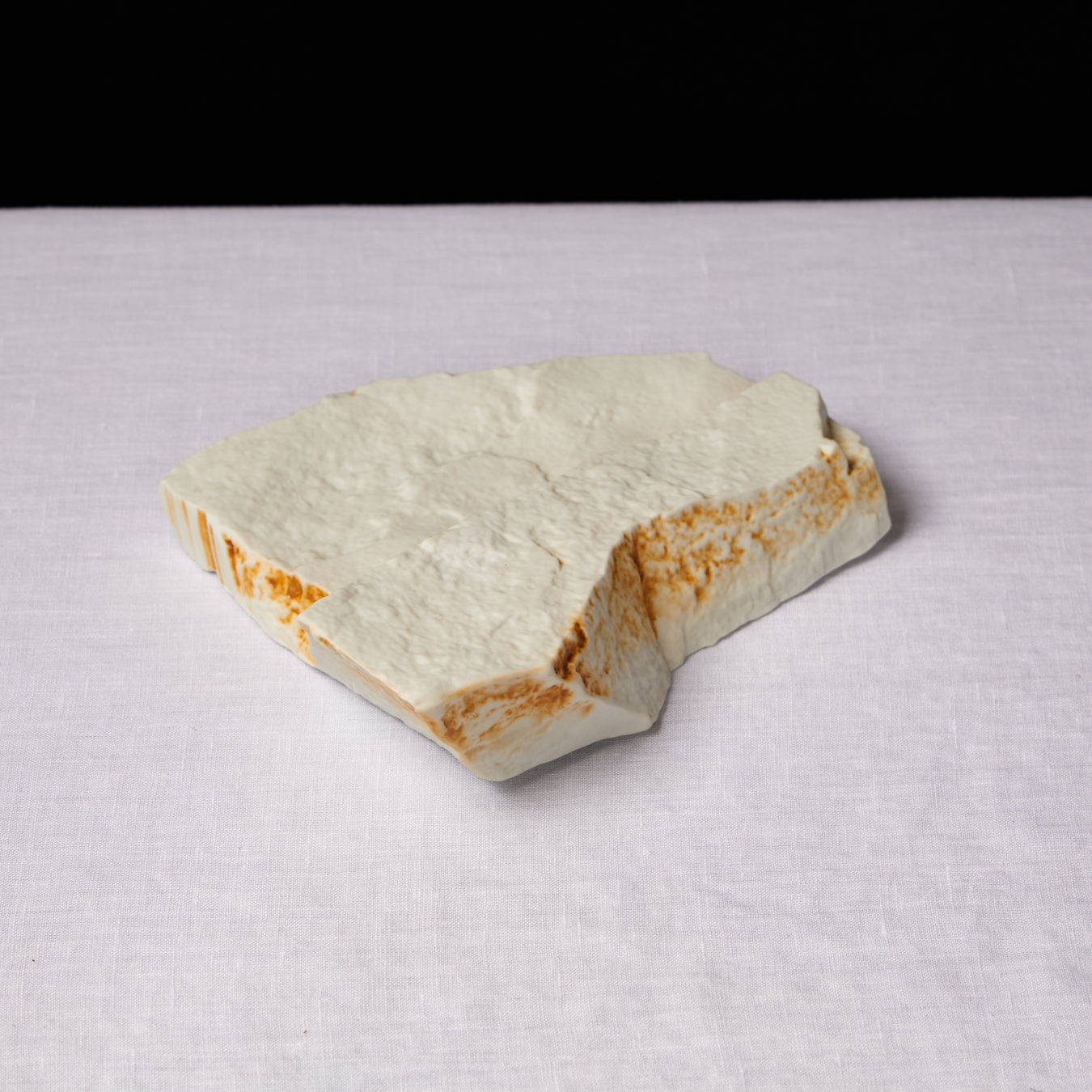 Iron Brown Porcelain Stage Plates