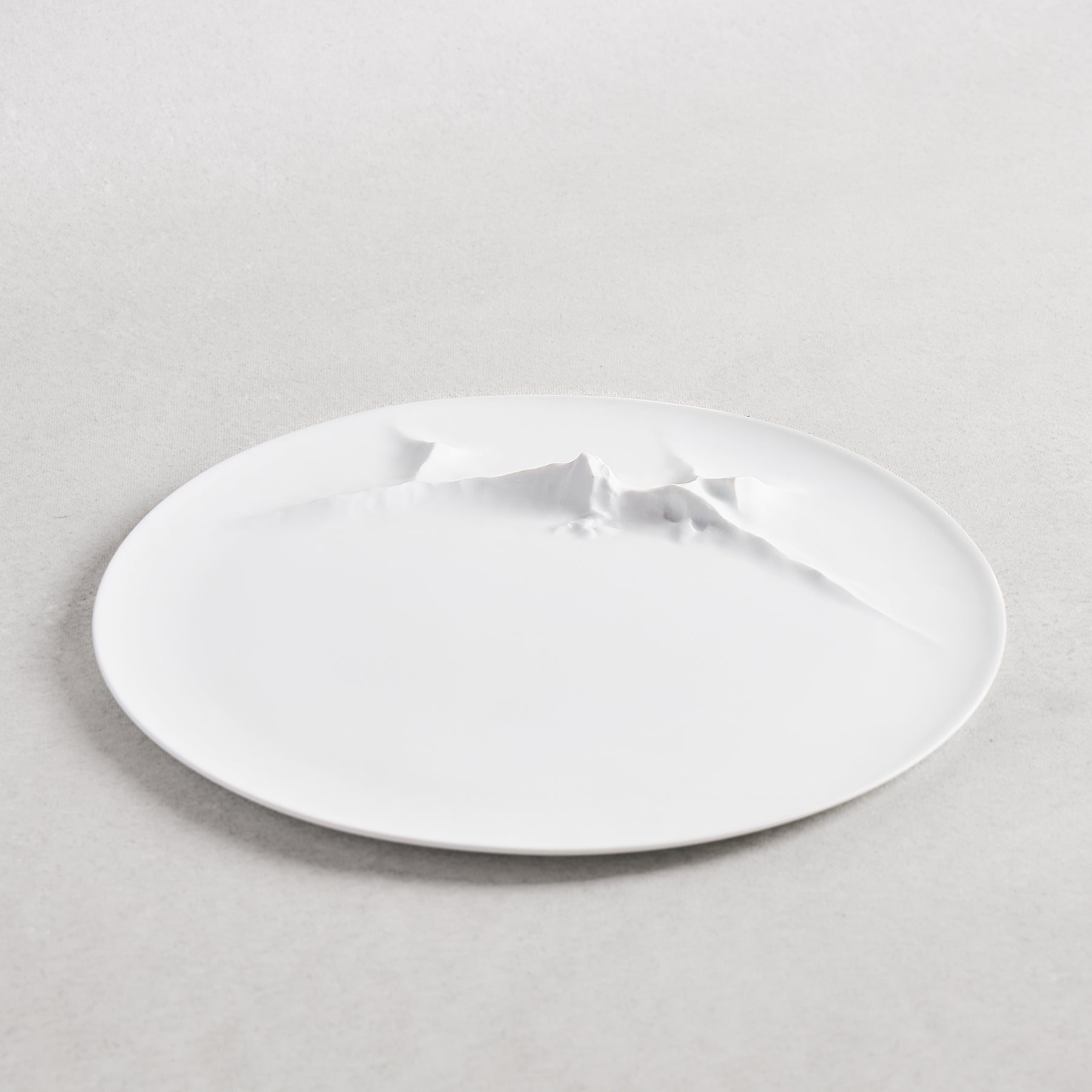 Blasted White Izumiyama TGW Plate
