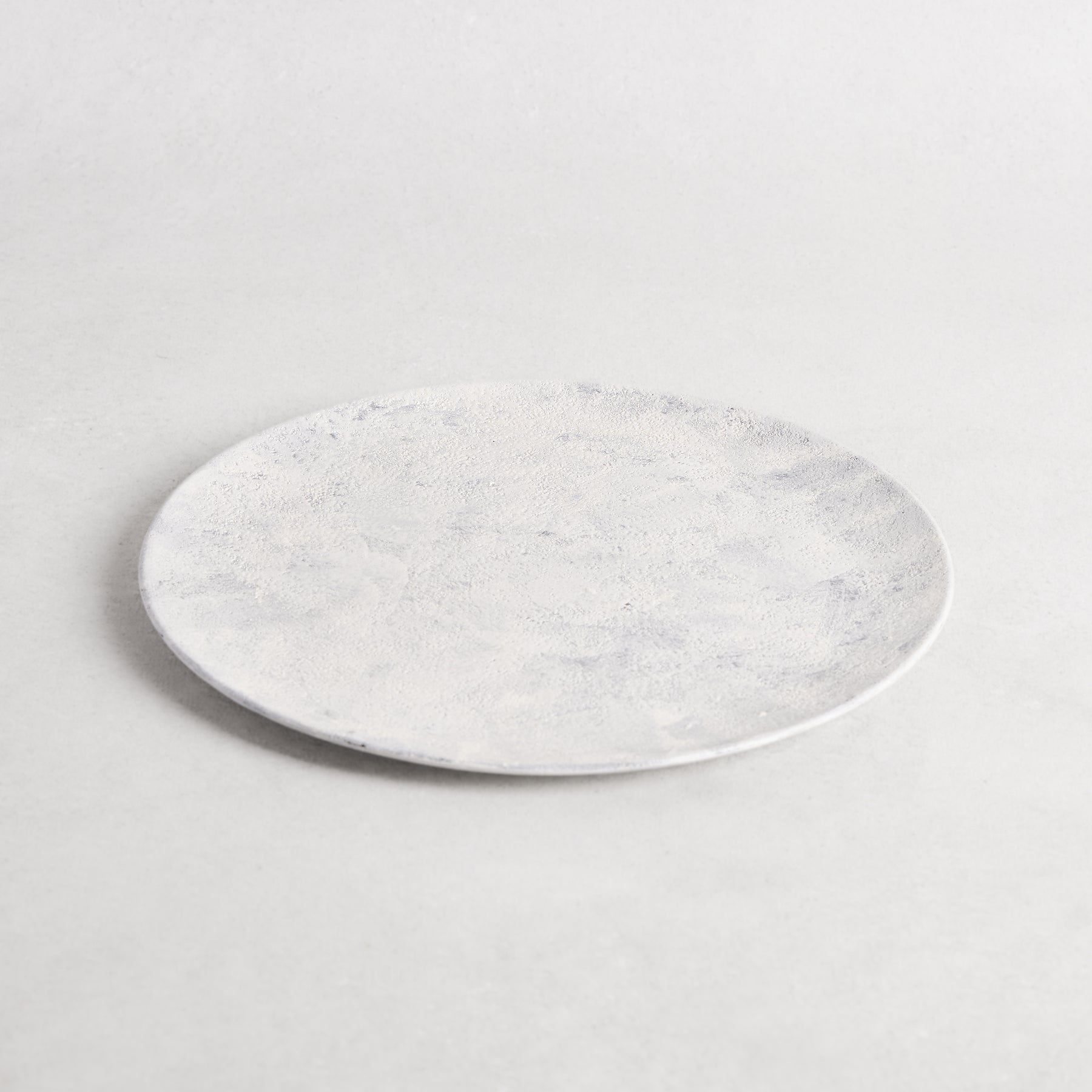 Kohiki-Silver Shaku Plate 10"