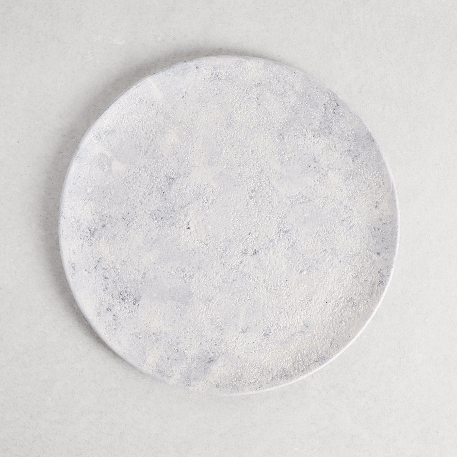 Kohiki-Silver Shaku Plate 10"