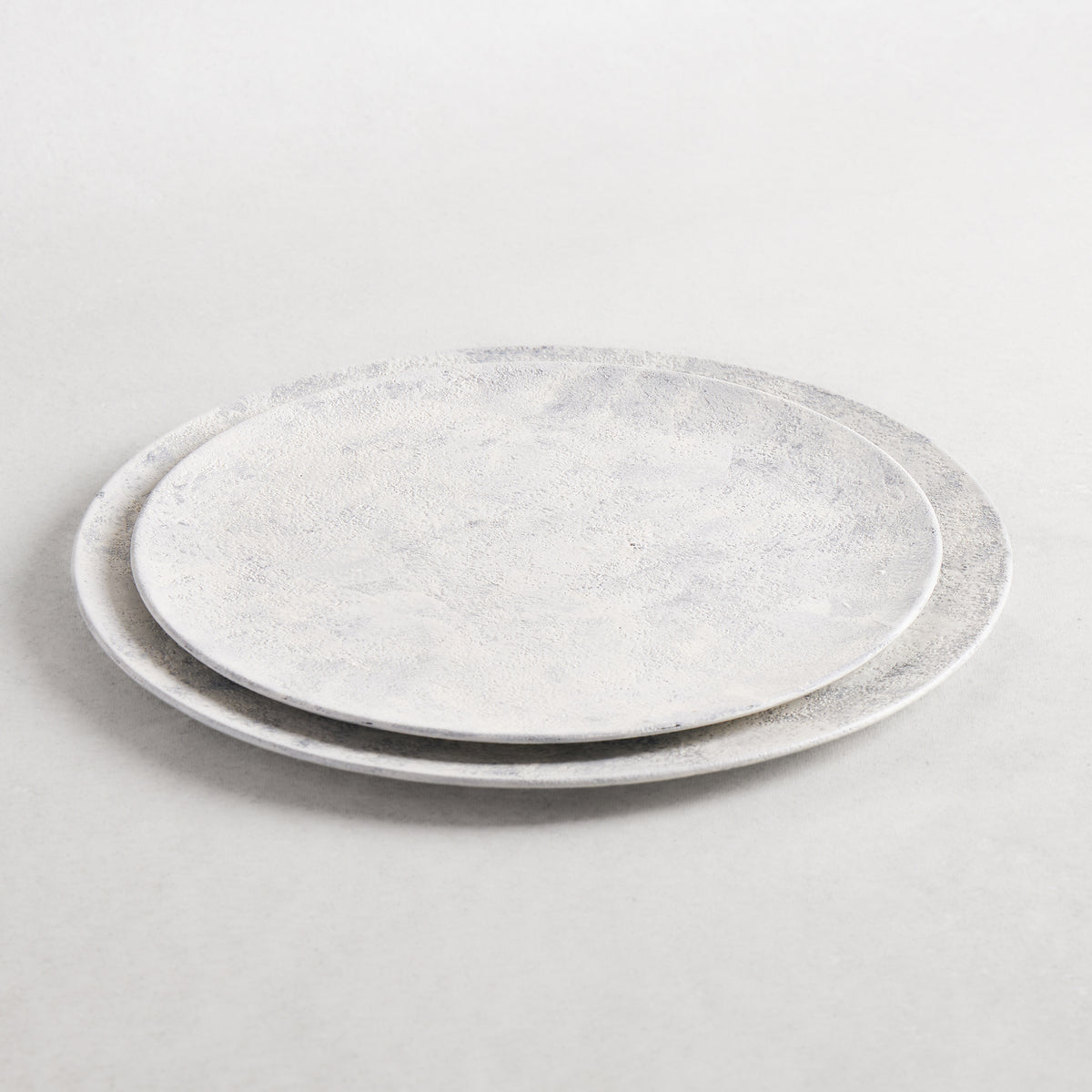 Kohiki-Silver Shaku Plate 10"