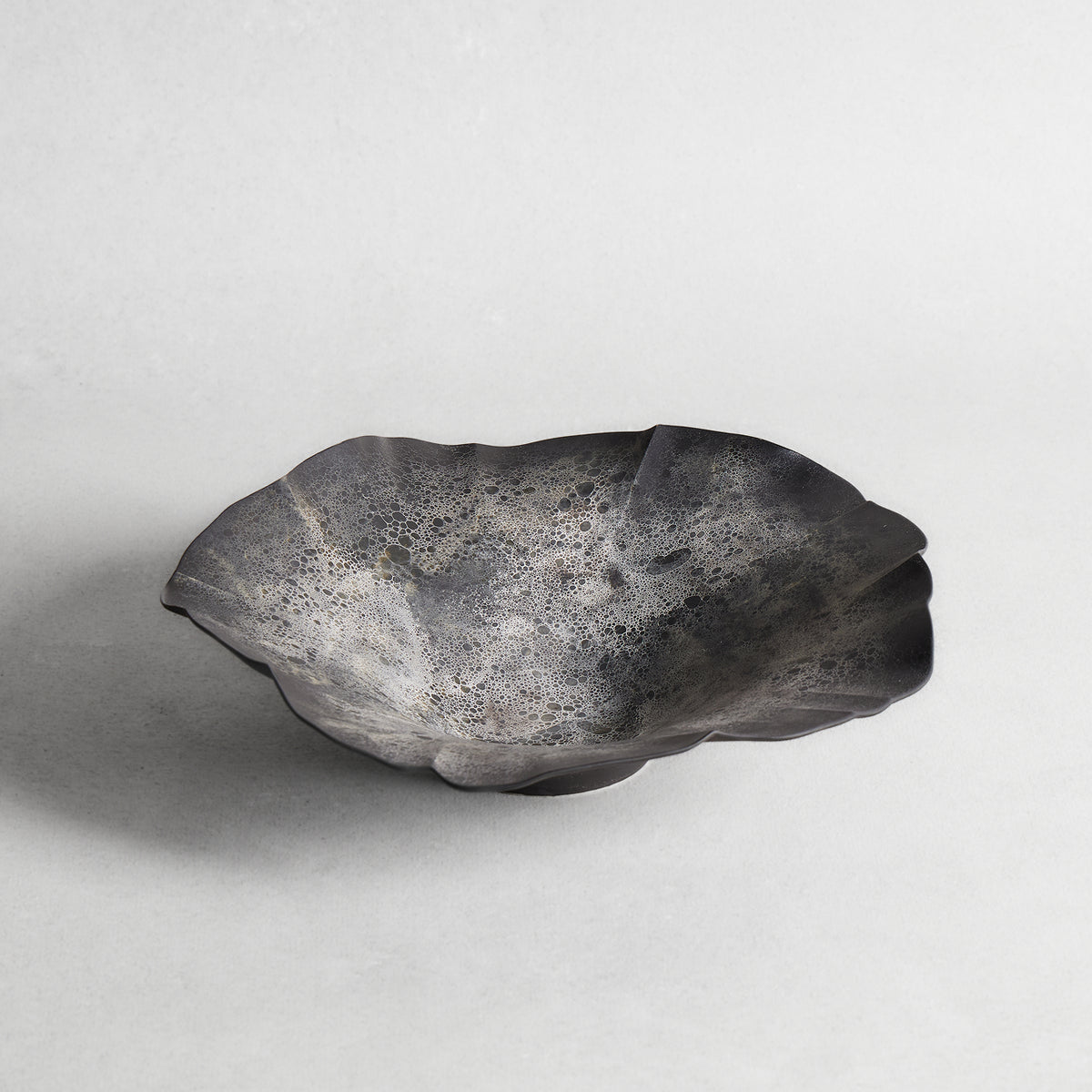 Moon Surface Morning Glory Deep Bowl