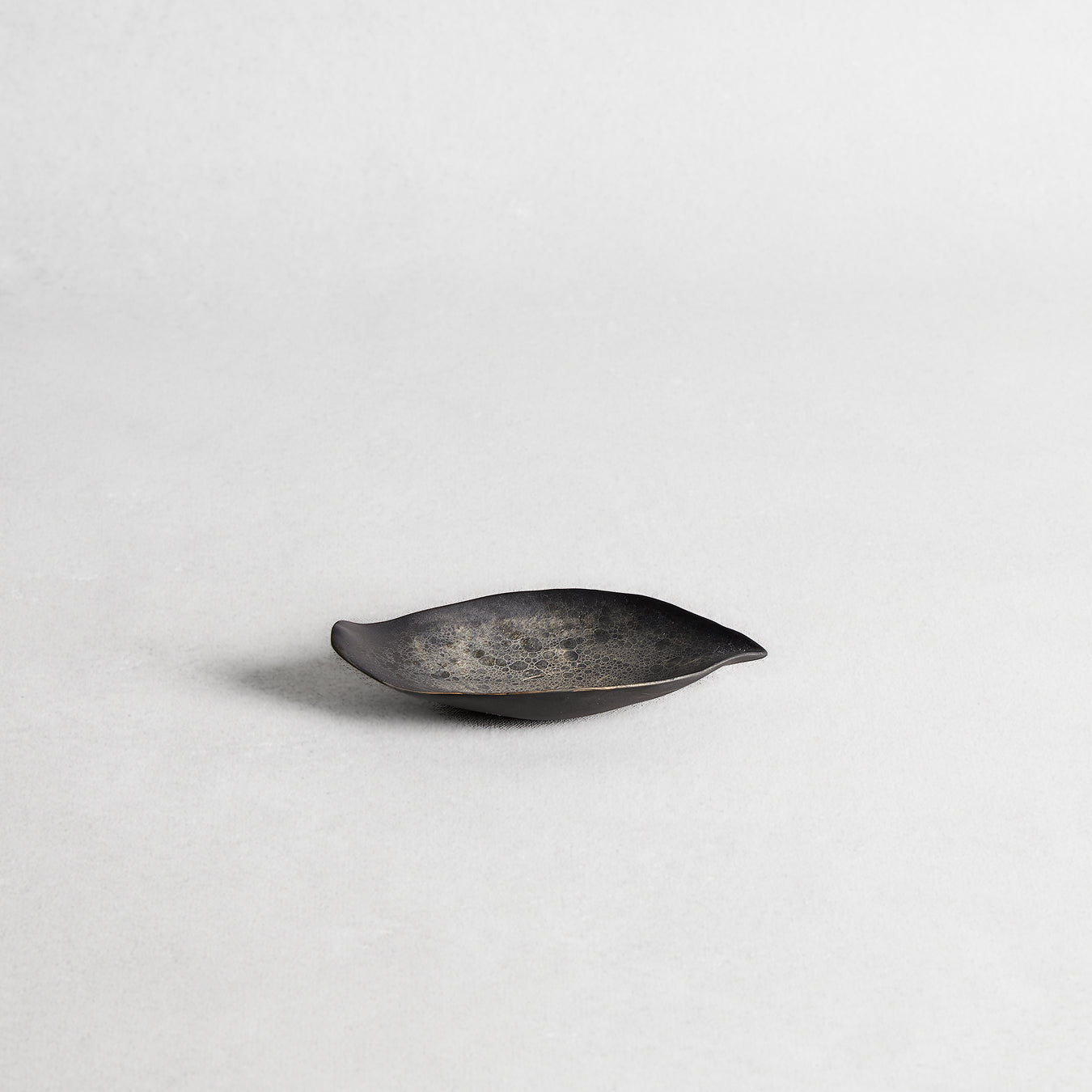 Moon Surface Small Leaf Plate