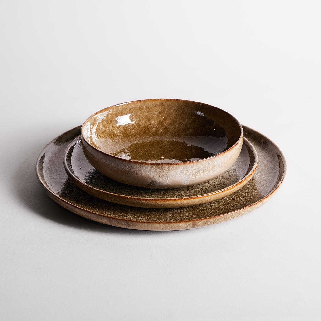 Style-E Dessert Plate Earth Green
