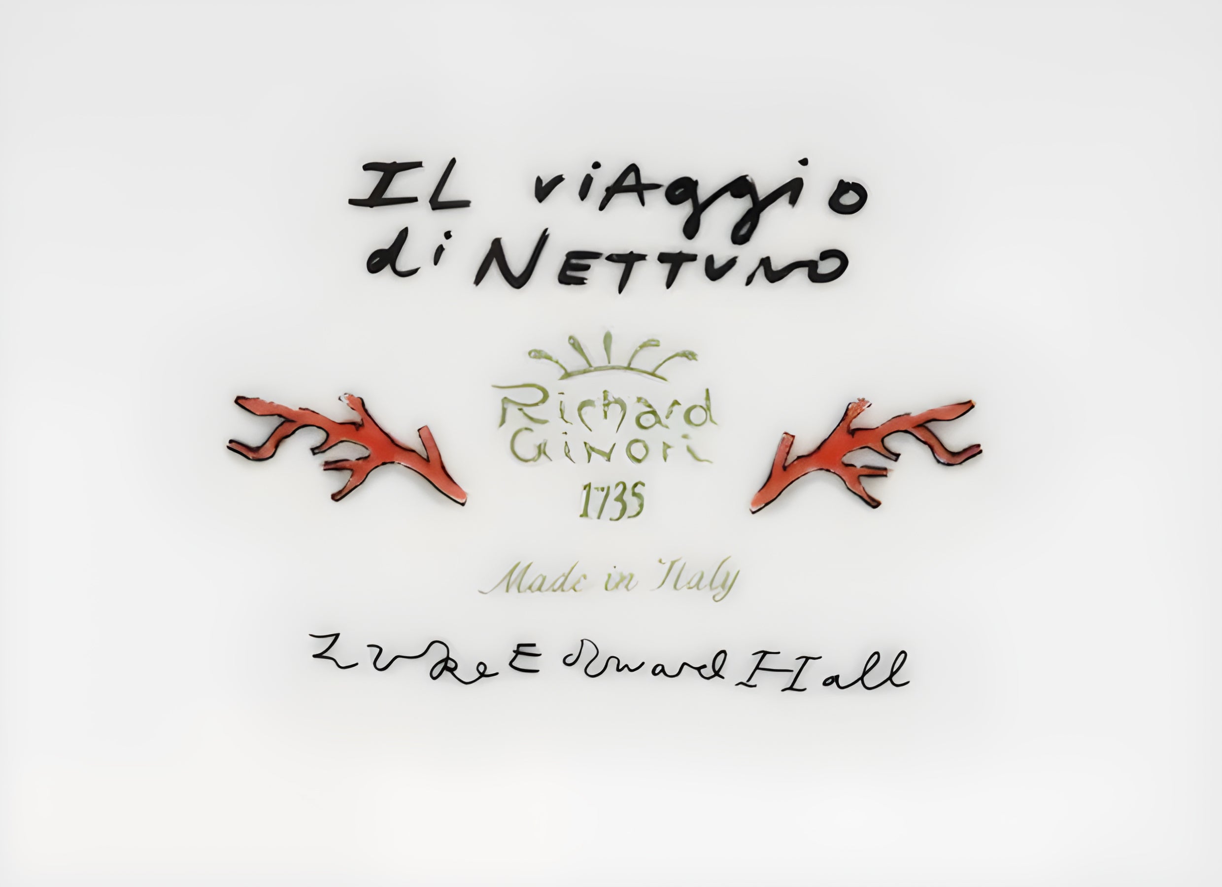 Il Viaggio di Nettuno Small Square Change Tray