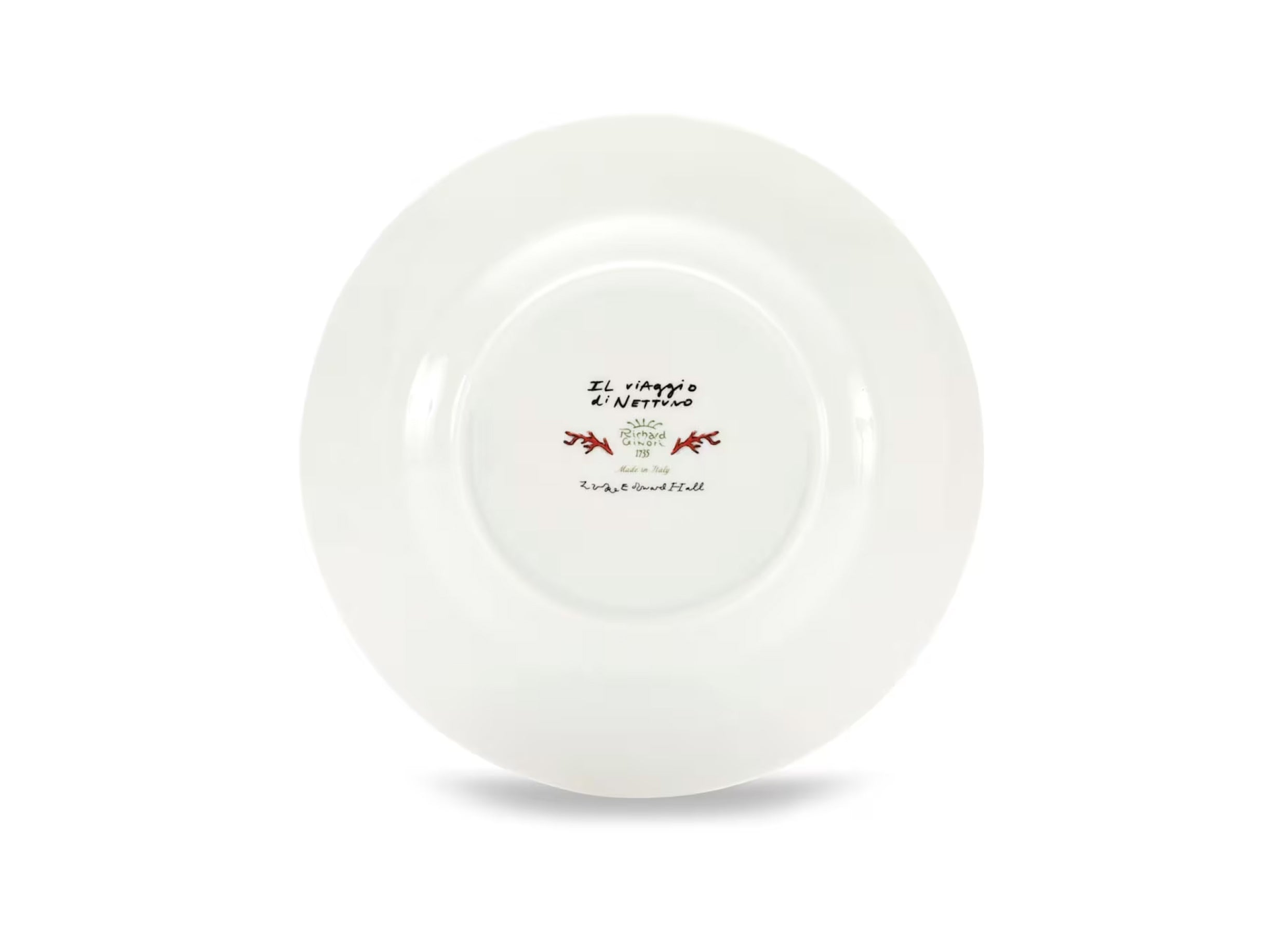 Il Viaggio di Nettuno Soup Plate Amalfi Lemon