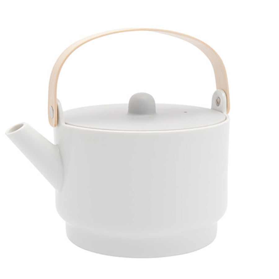 S&B Teapot White