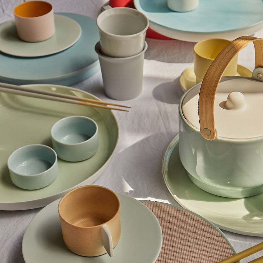 S&B Teapot Light Blue