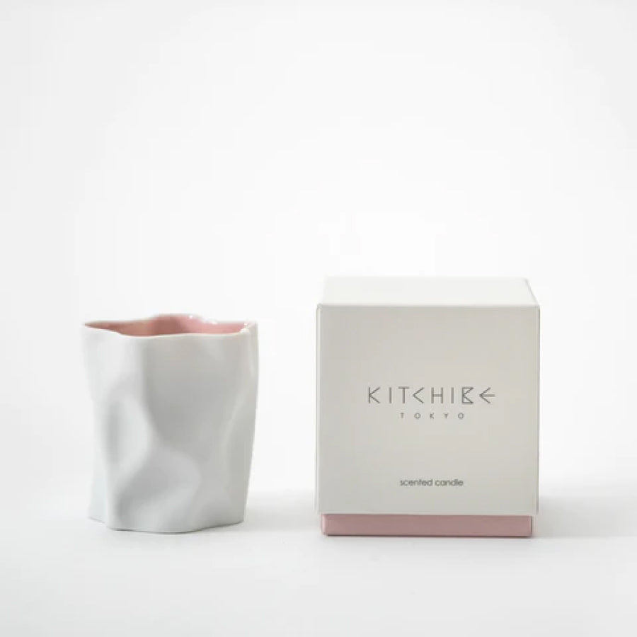 KITCHIBE Crinkle Candle - Cherry Blossom
