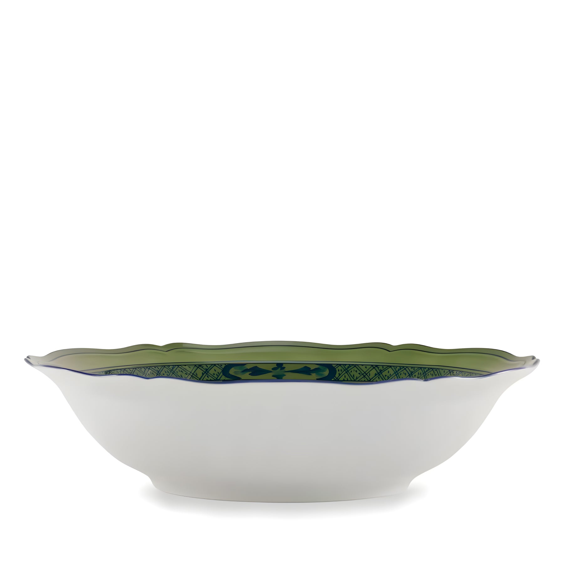 Oriente Italiano Malachite Serving Bowl