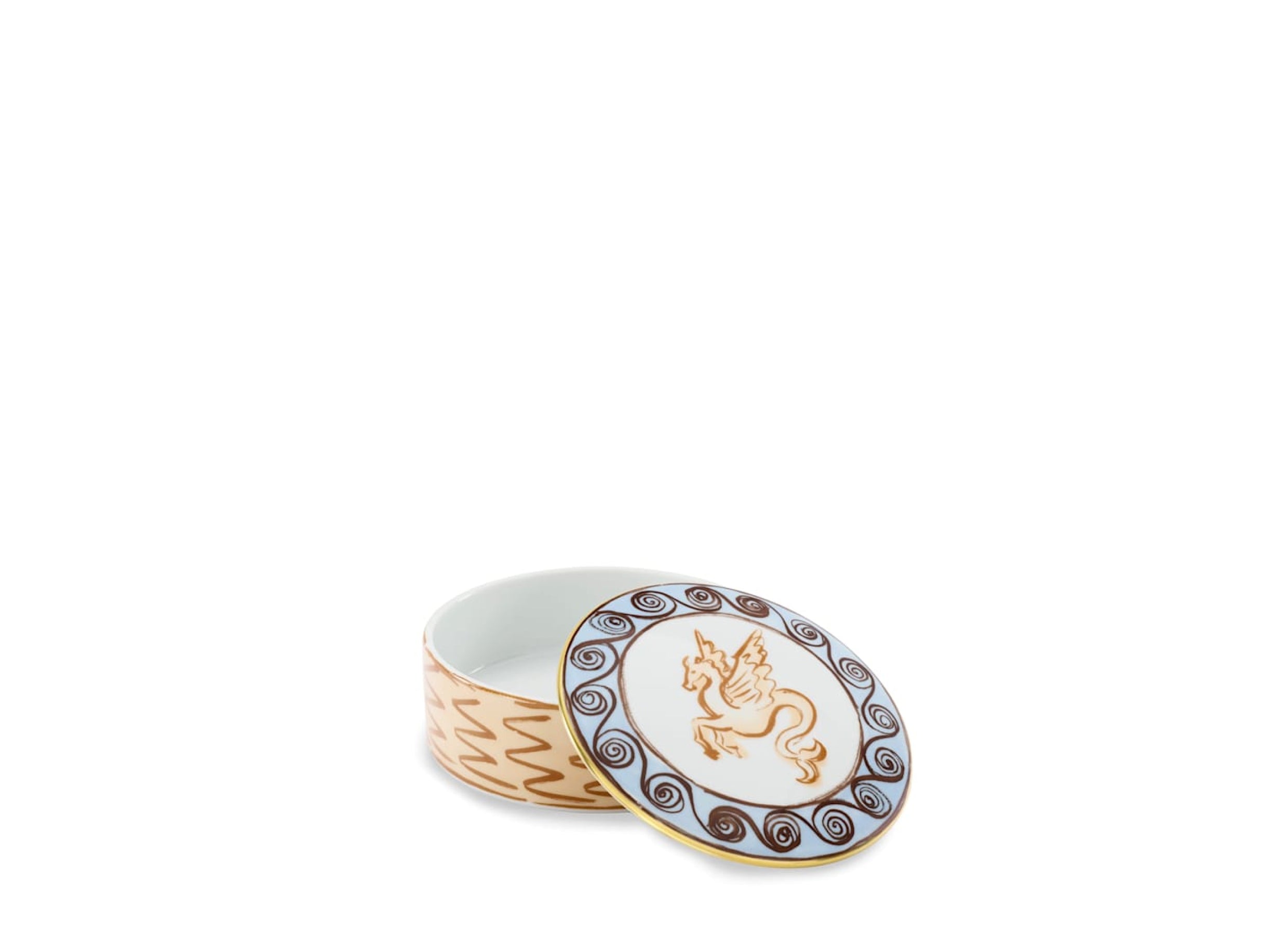 Il Viaggio di Nettuno Trinket Box Terracotta