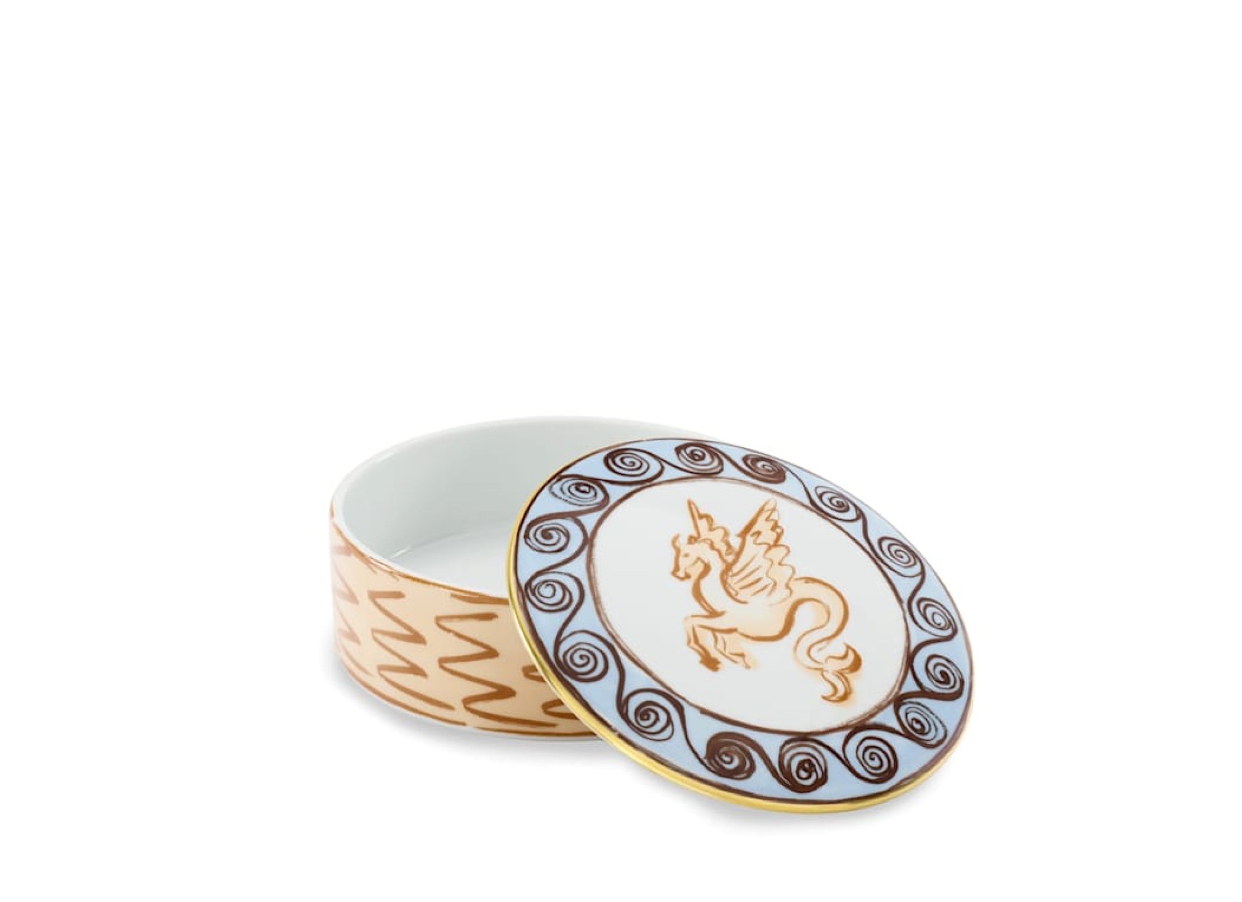Il Viaggio di Nettuno Trinket Box Terracotta