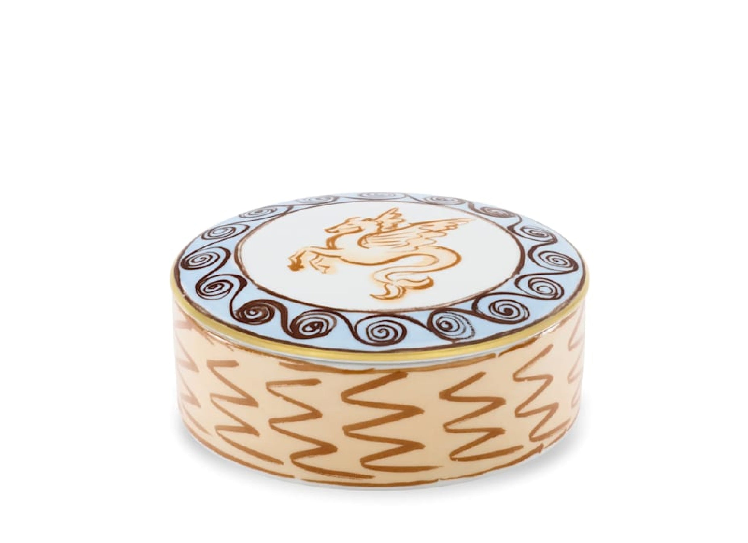 Il Viaggio di Nettuno Trinket Box Terracotta