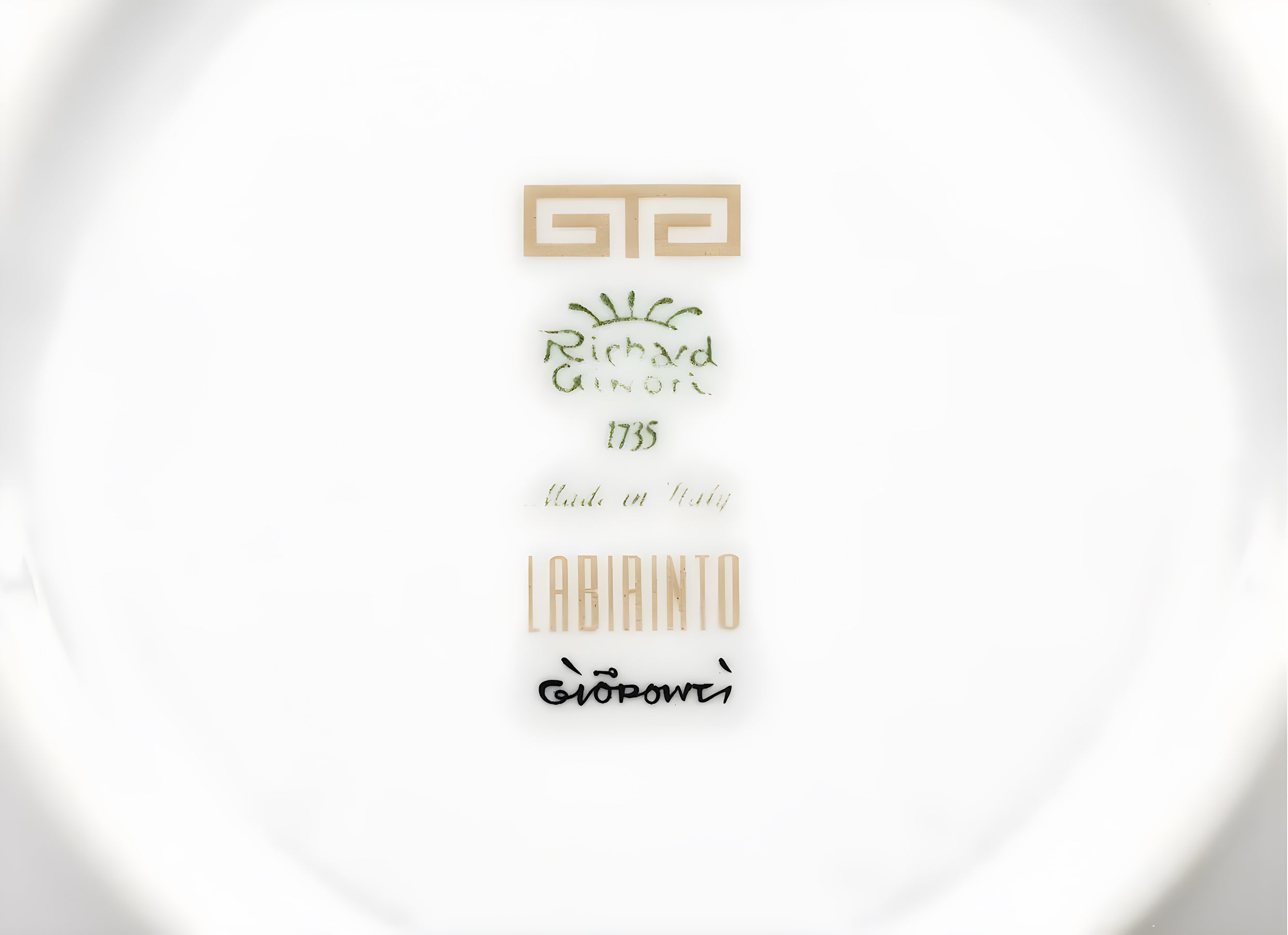 Labirinto Cachemire Tea Saucer