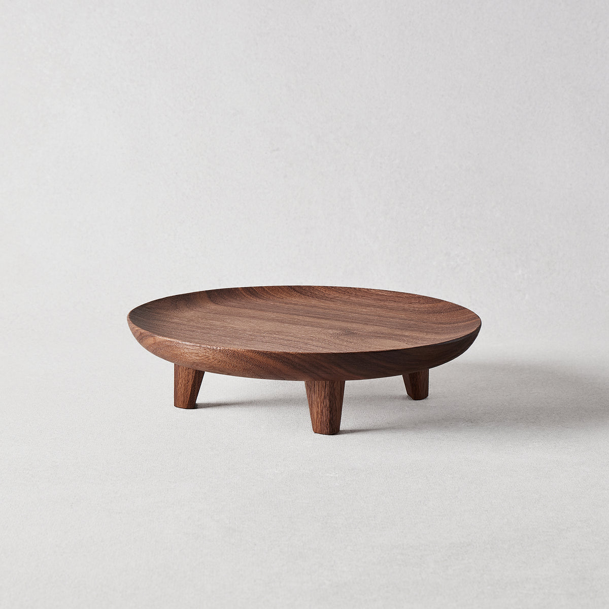 Zabon Footed Wood Tray 12"