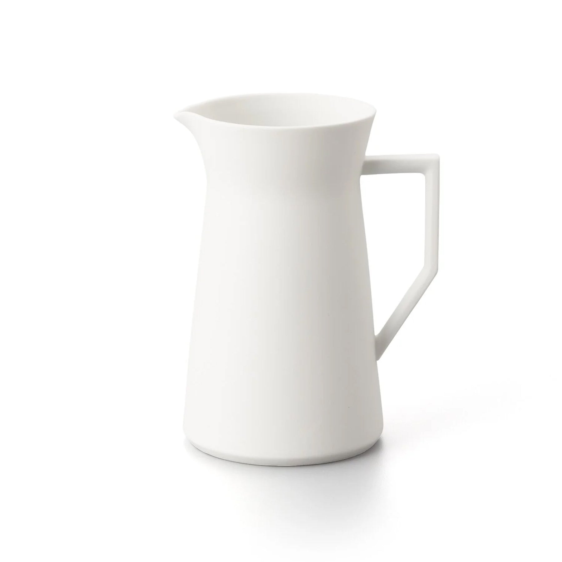 Vase with handle - Matte White