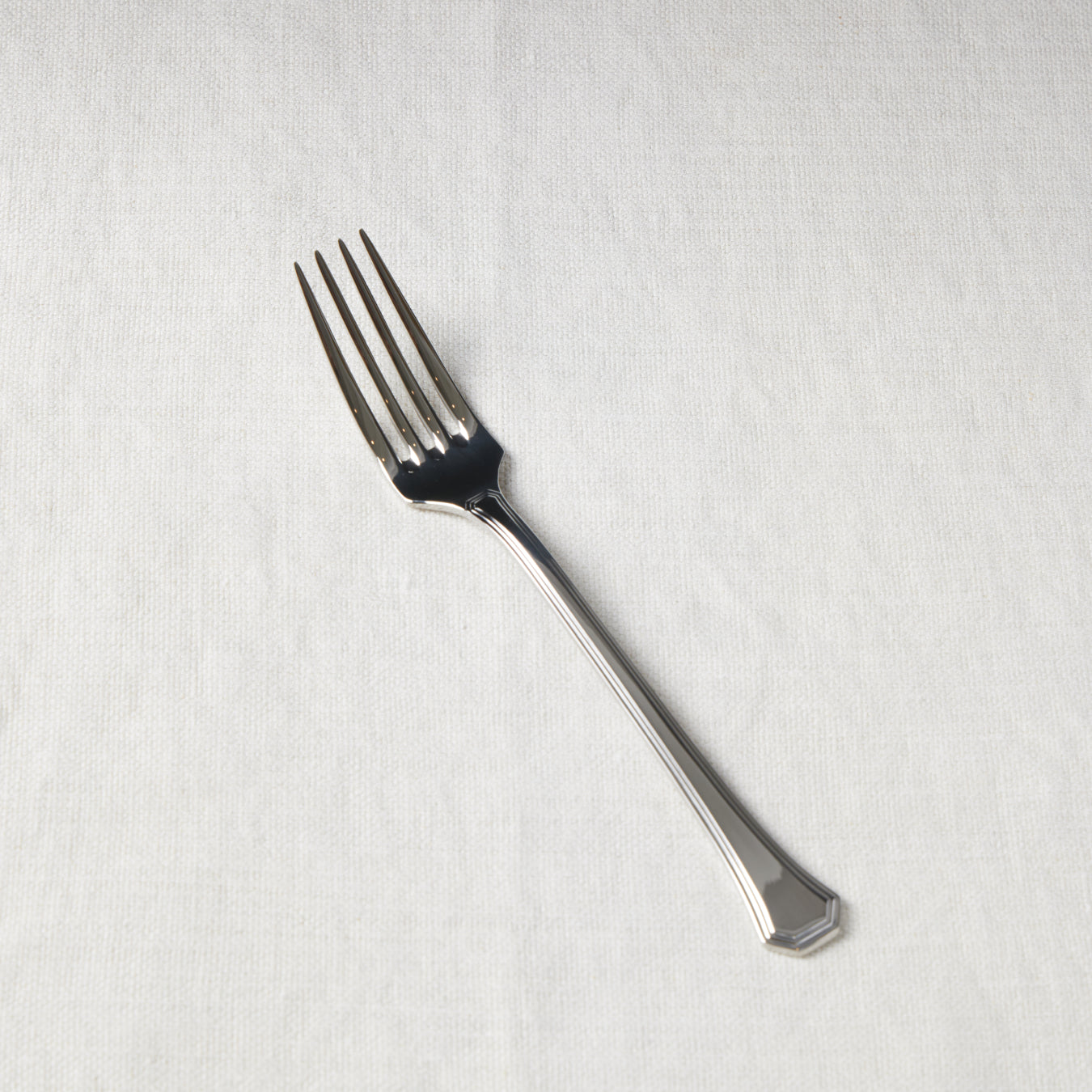 Crystal Line Dessert Fork