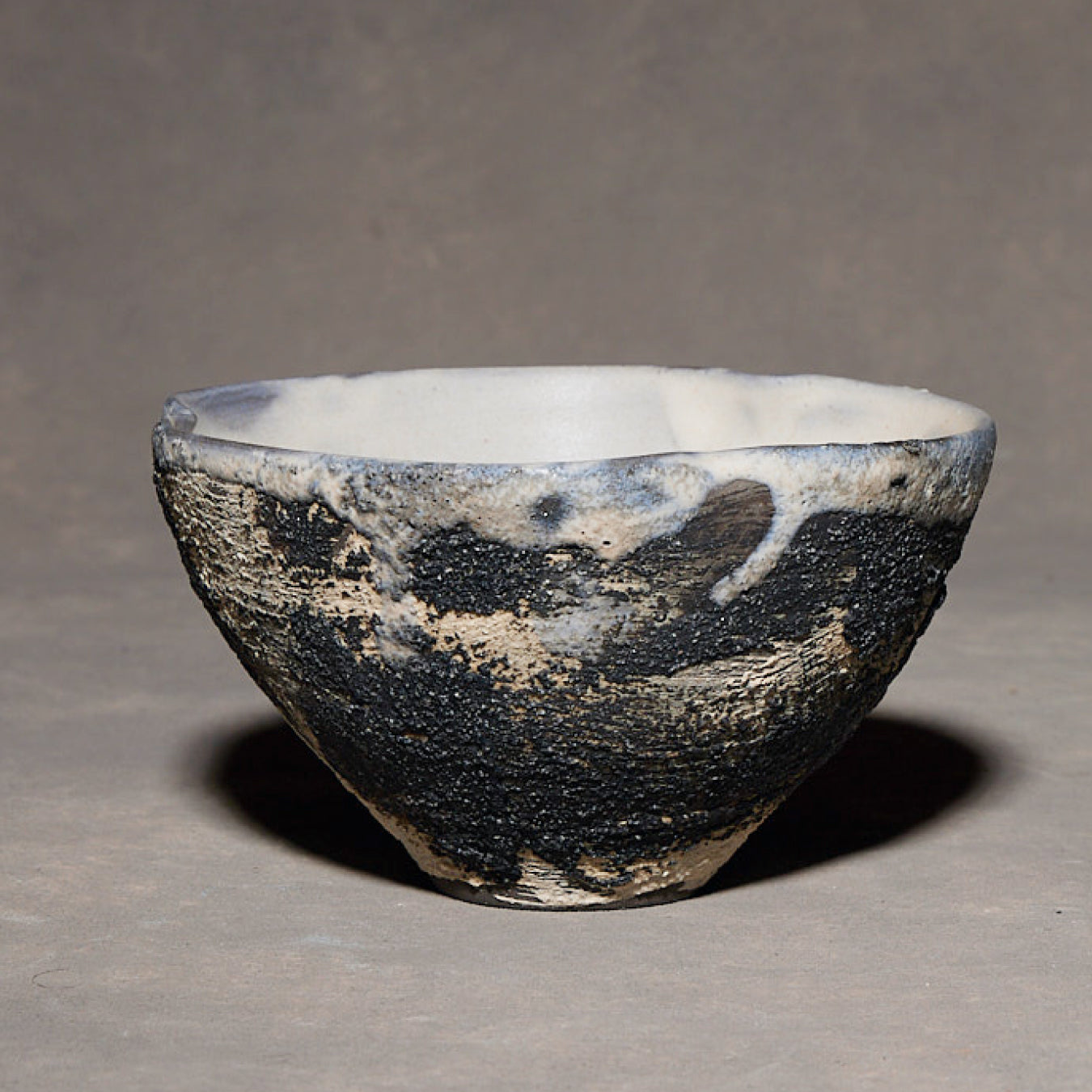 Yuko Ikeda Black & White Flower Bowl 01