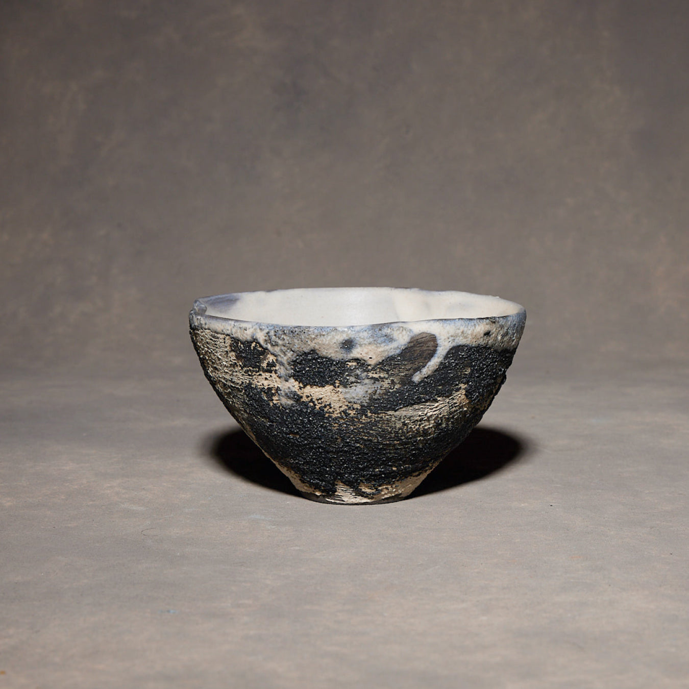 Yuko Ikeda Black & White Flower Bowl 01