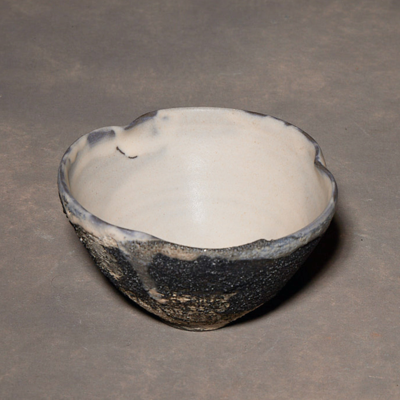 Yuko Ikeda Black & White Flower Bowl 02