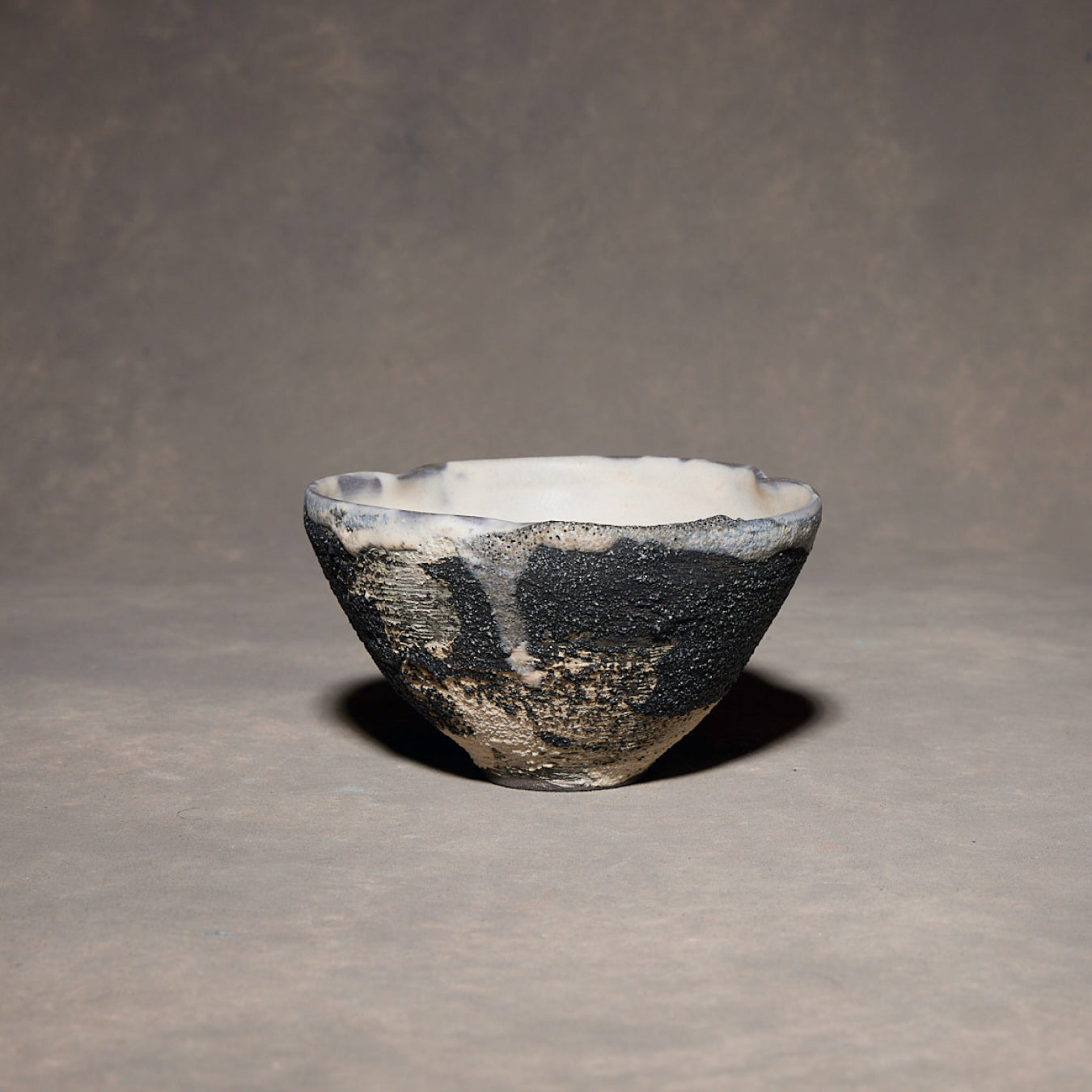 Yuko Ikeda Black & White Flower Bowl 02
