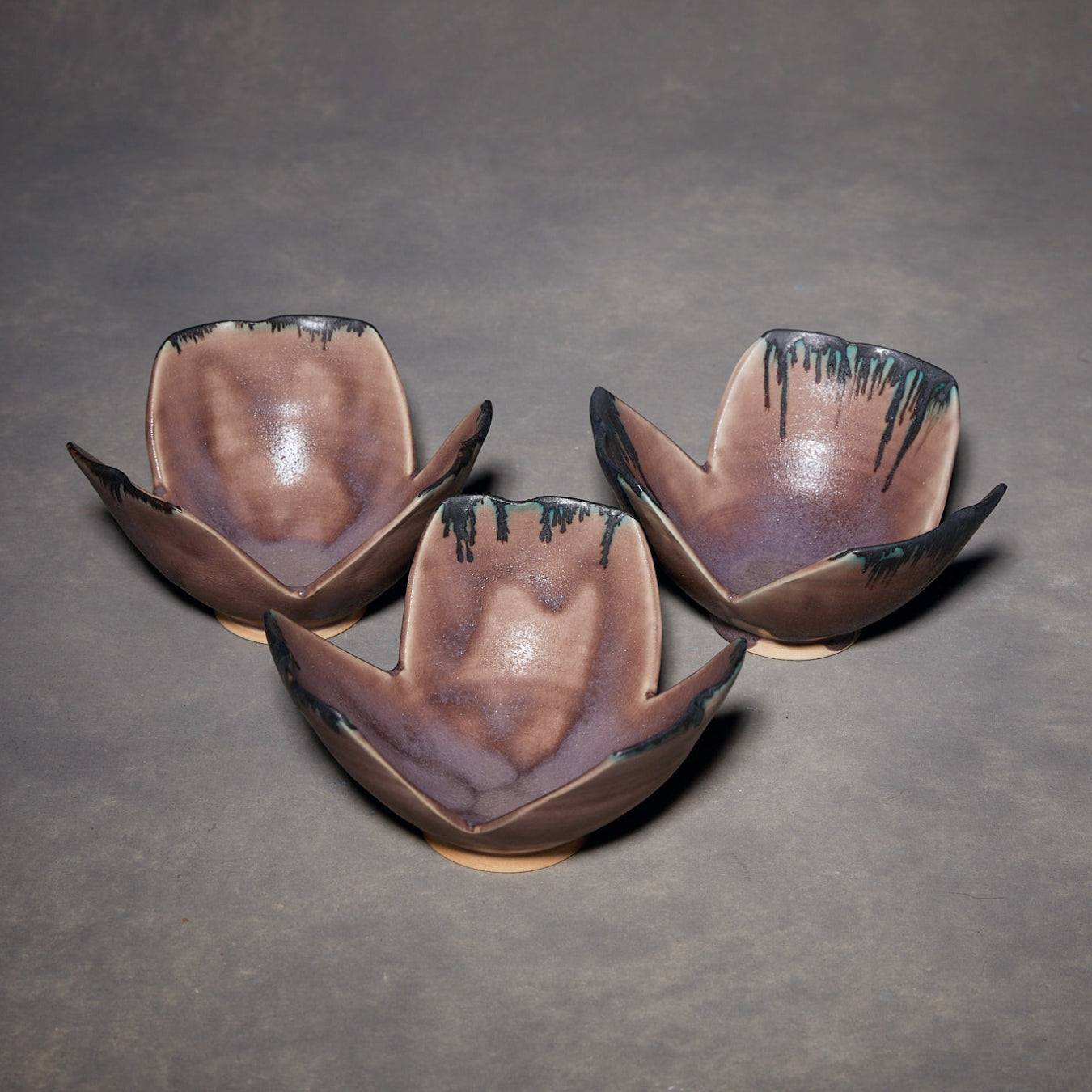 Yuko Ikeda Flower Shaped Mukōzuke Bowl 01