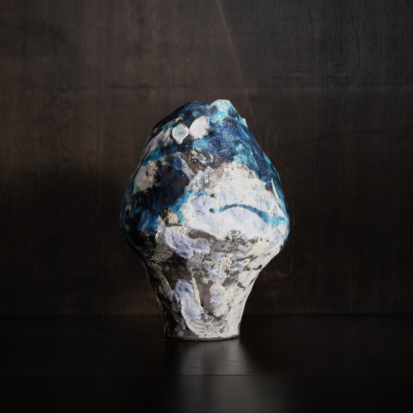 Yuko Ikeda Indigo Vase 26-02